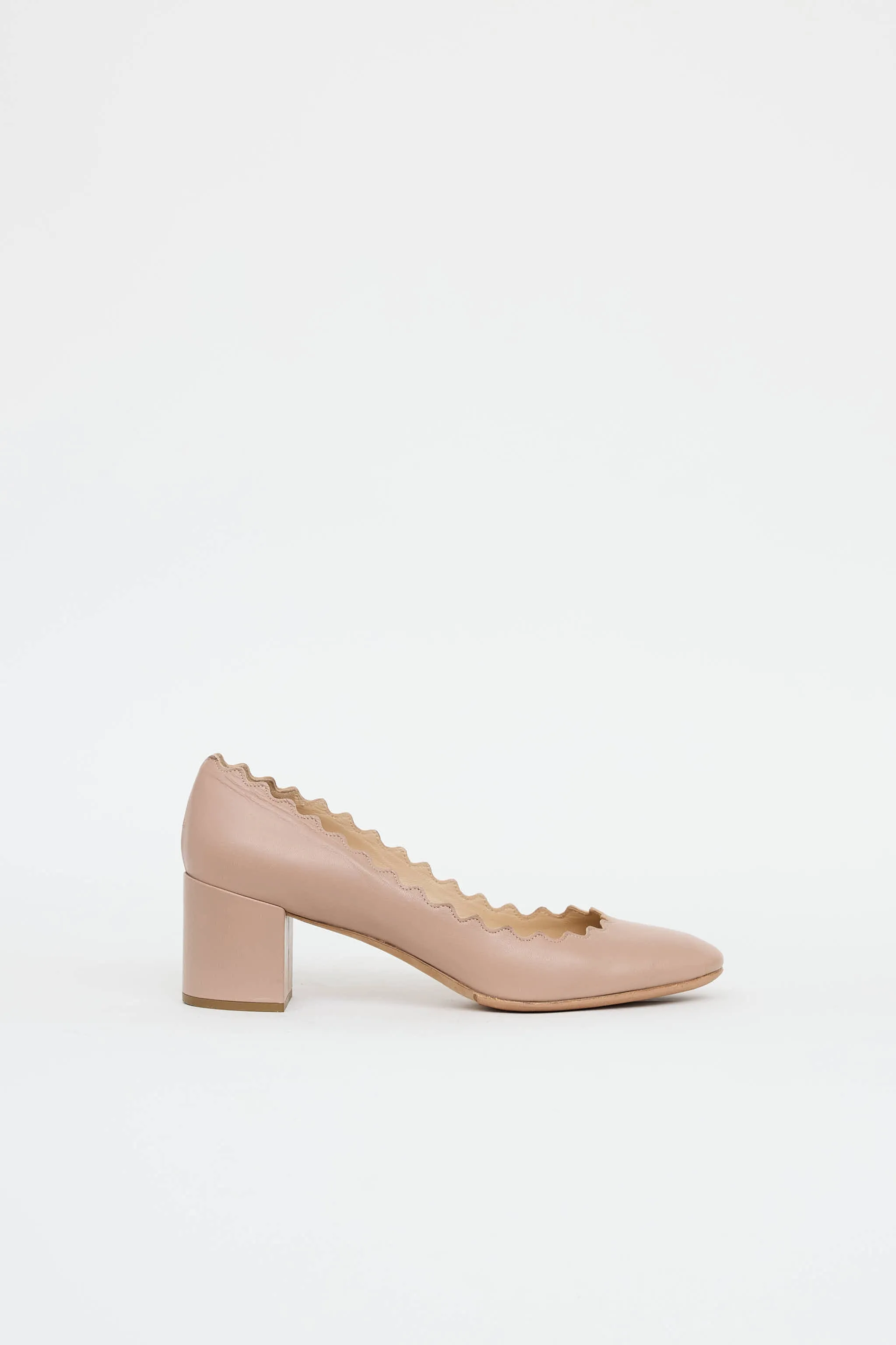Leather Lauren Pump sold by VSP Consignment