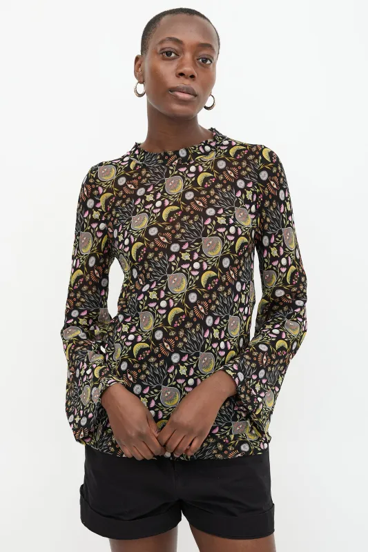 Sheer Floral Top made by Chloe