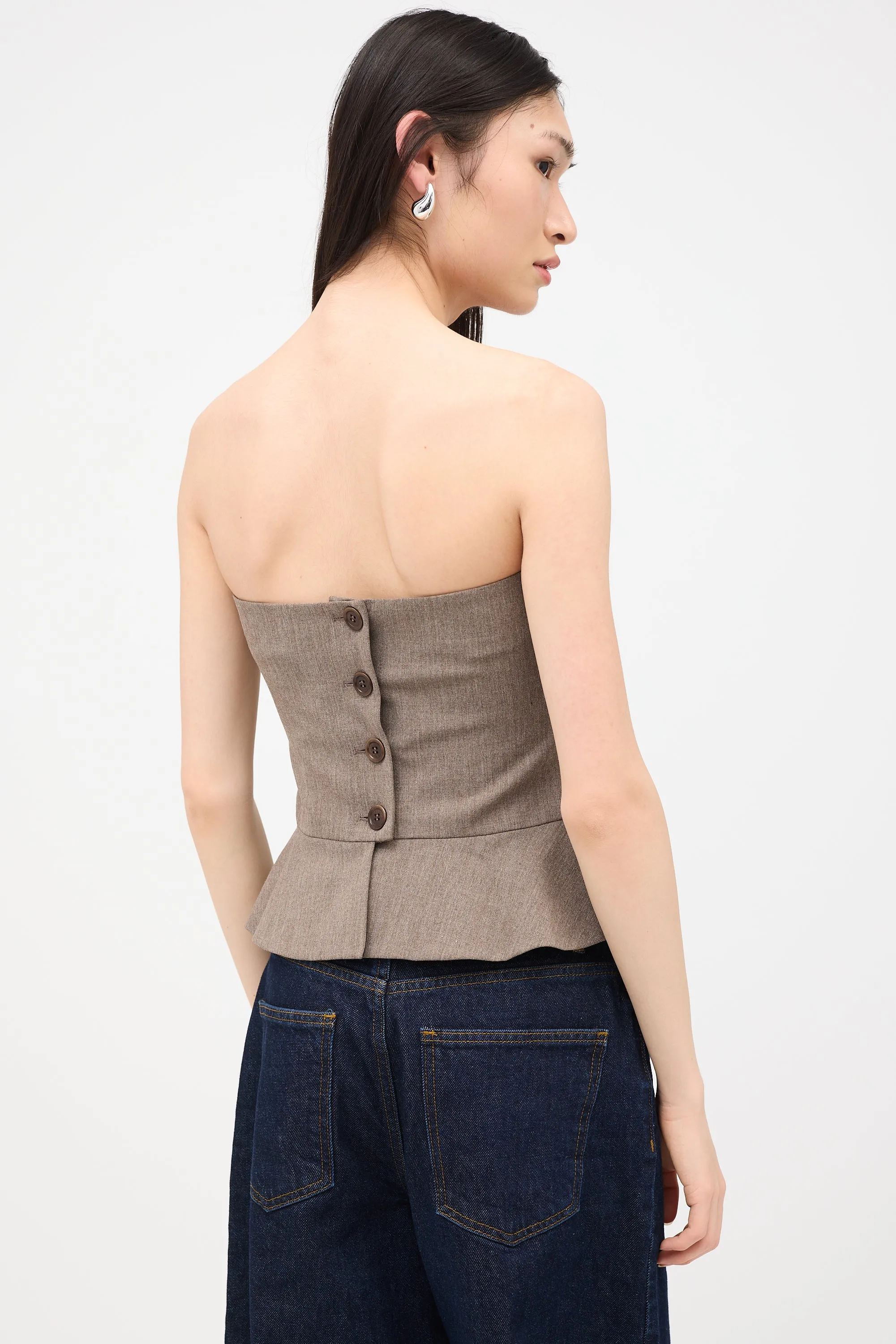 Strapless Francis Top sold by VSP Consignment product image thumbnail 4