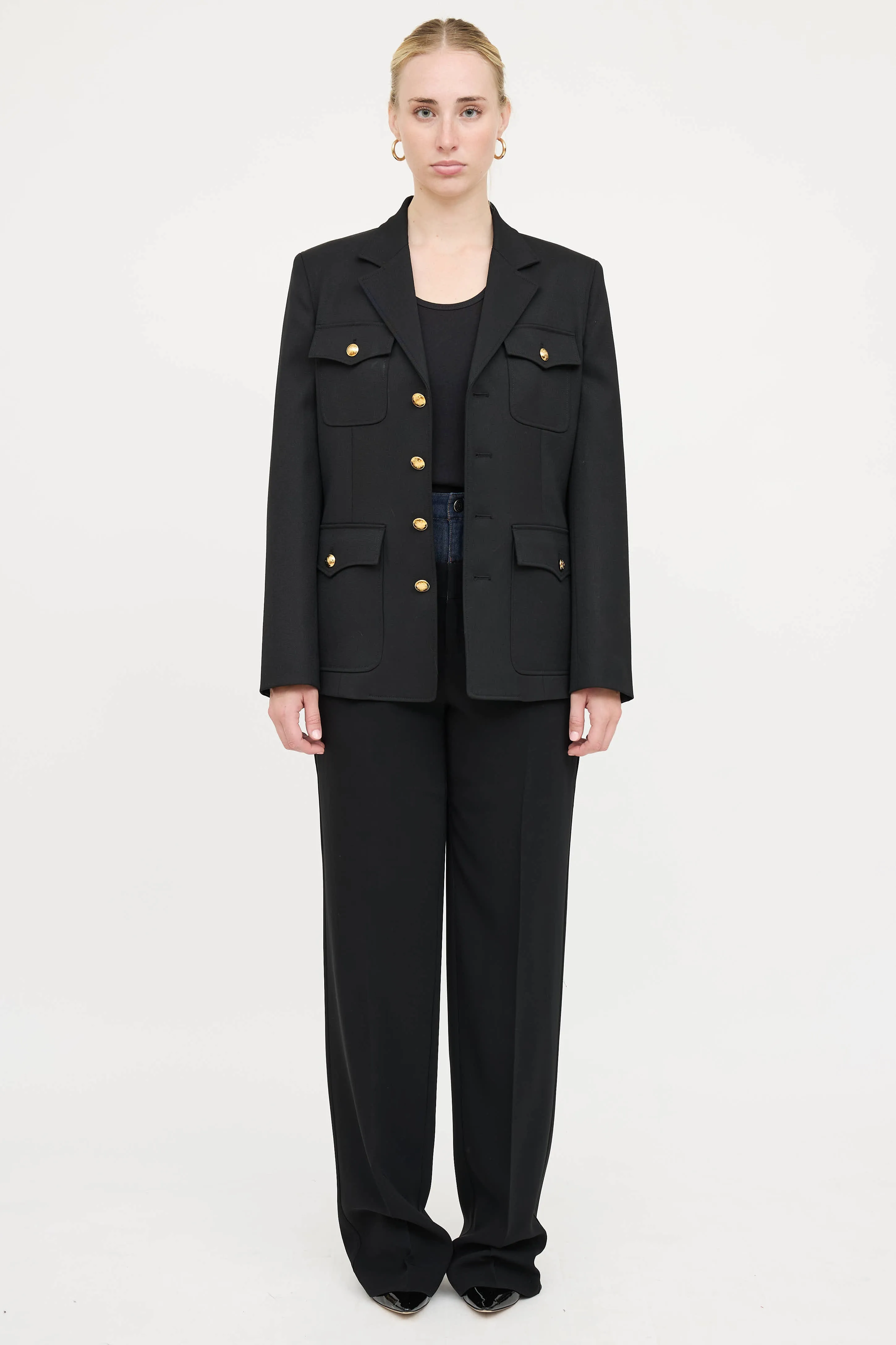 Wool Pocket Jacket sold by VSP Consignment product image thumbnail 2