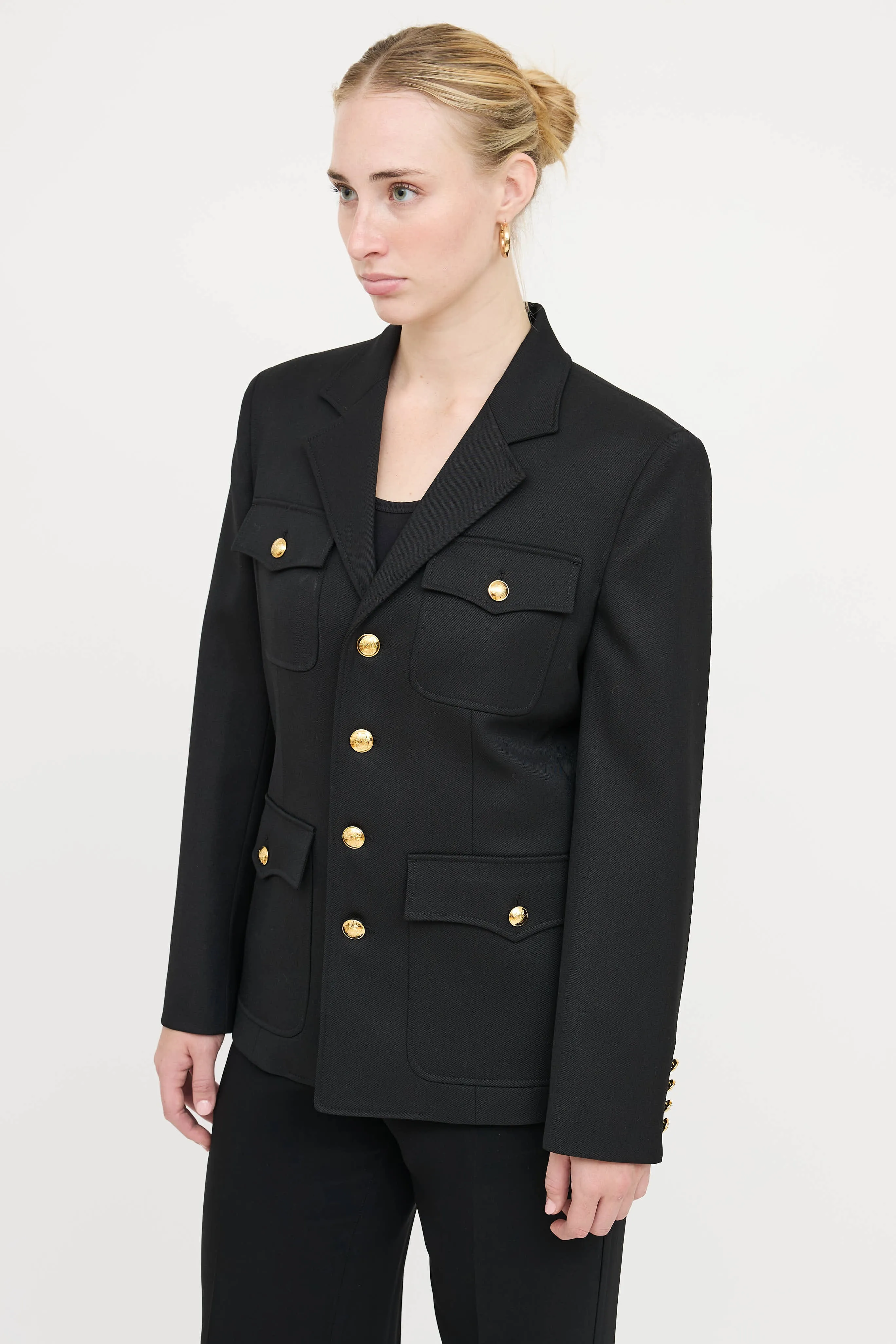 Wool Pocket Jacket sold by VSP Consignment product image thumbnail 3