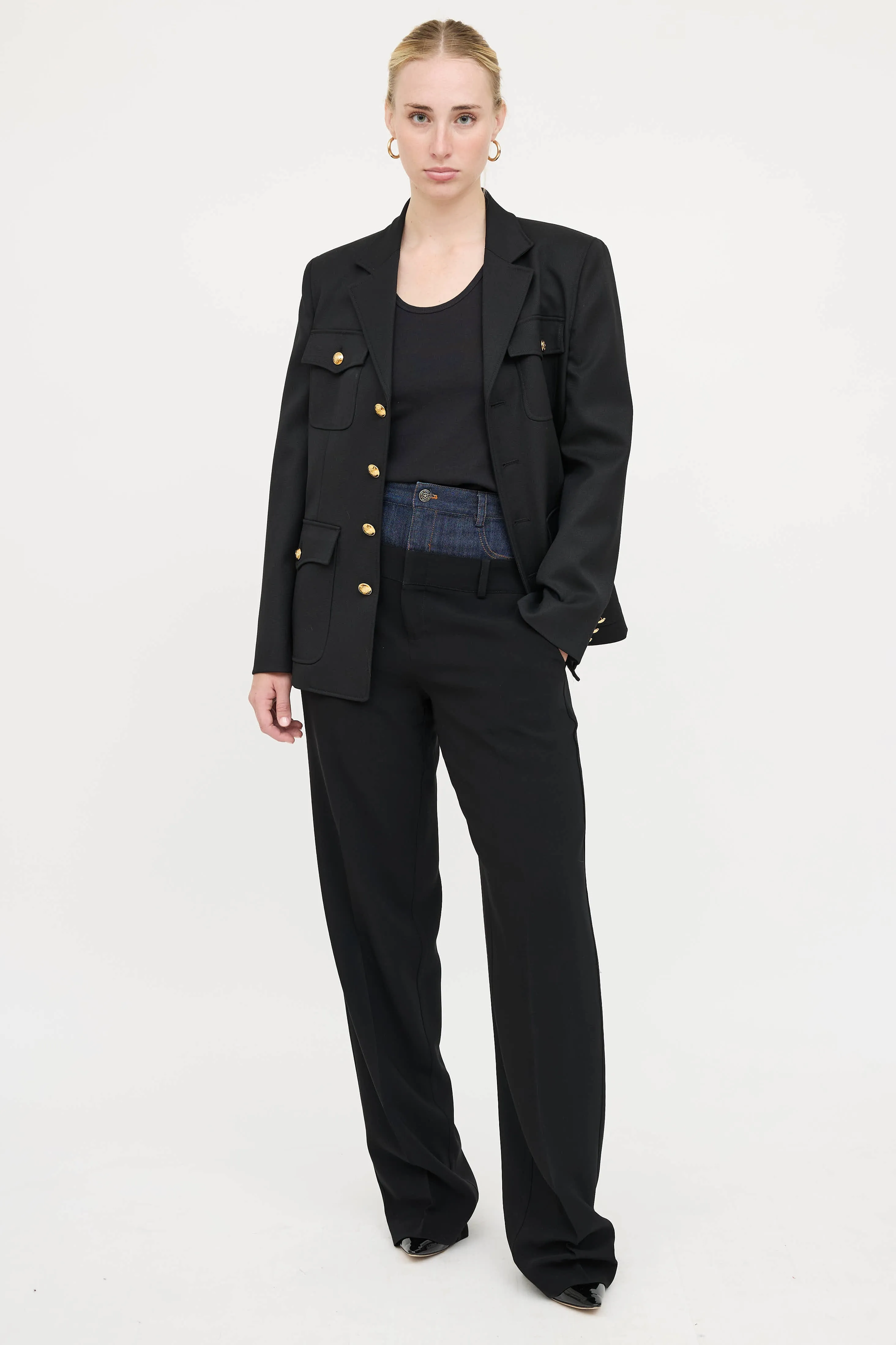 Wool Pocket Jacket sold by VSP Consignment product image thumbnail 5