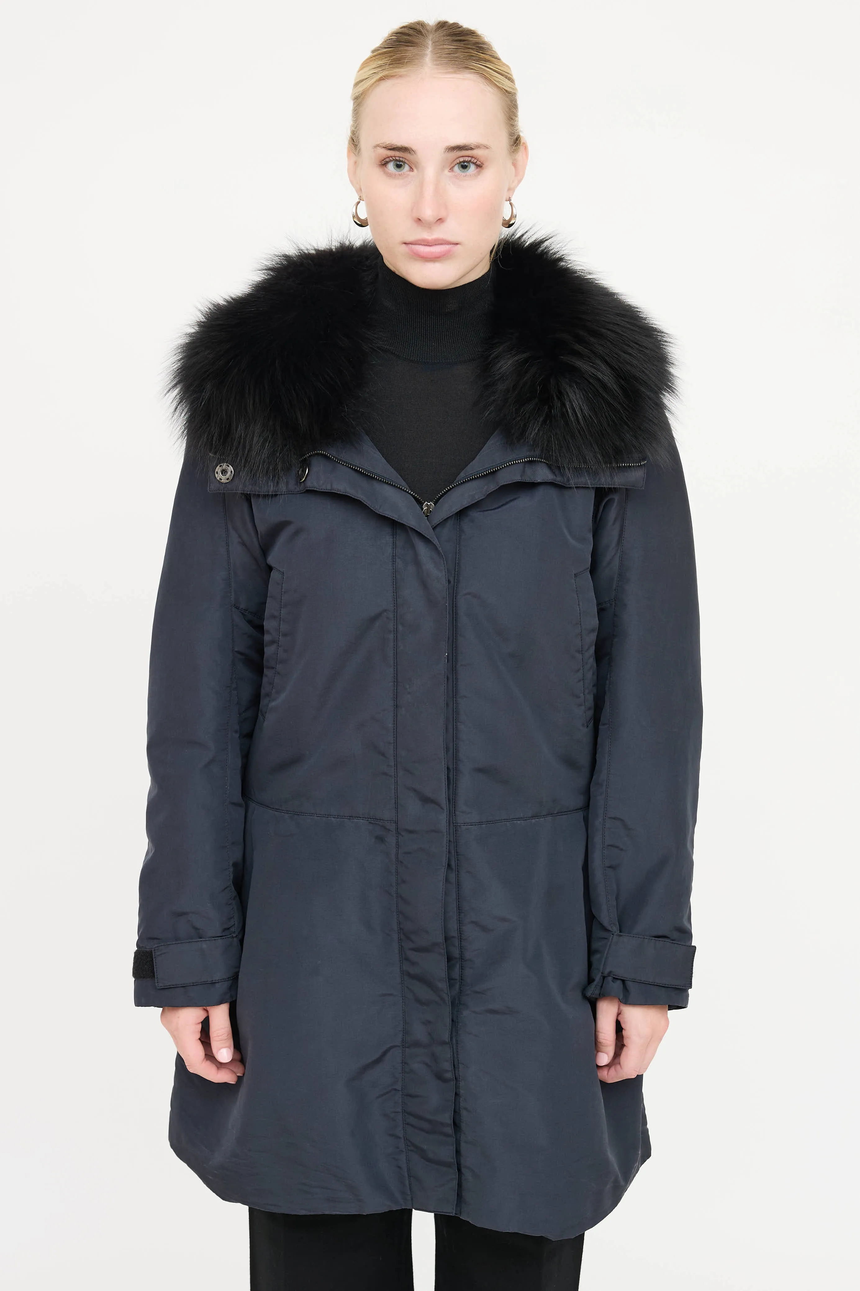 2007 Nylon & Fur Jacket sold by VSP Consignment product image thumbnail 2