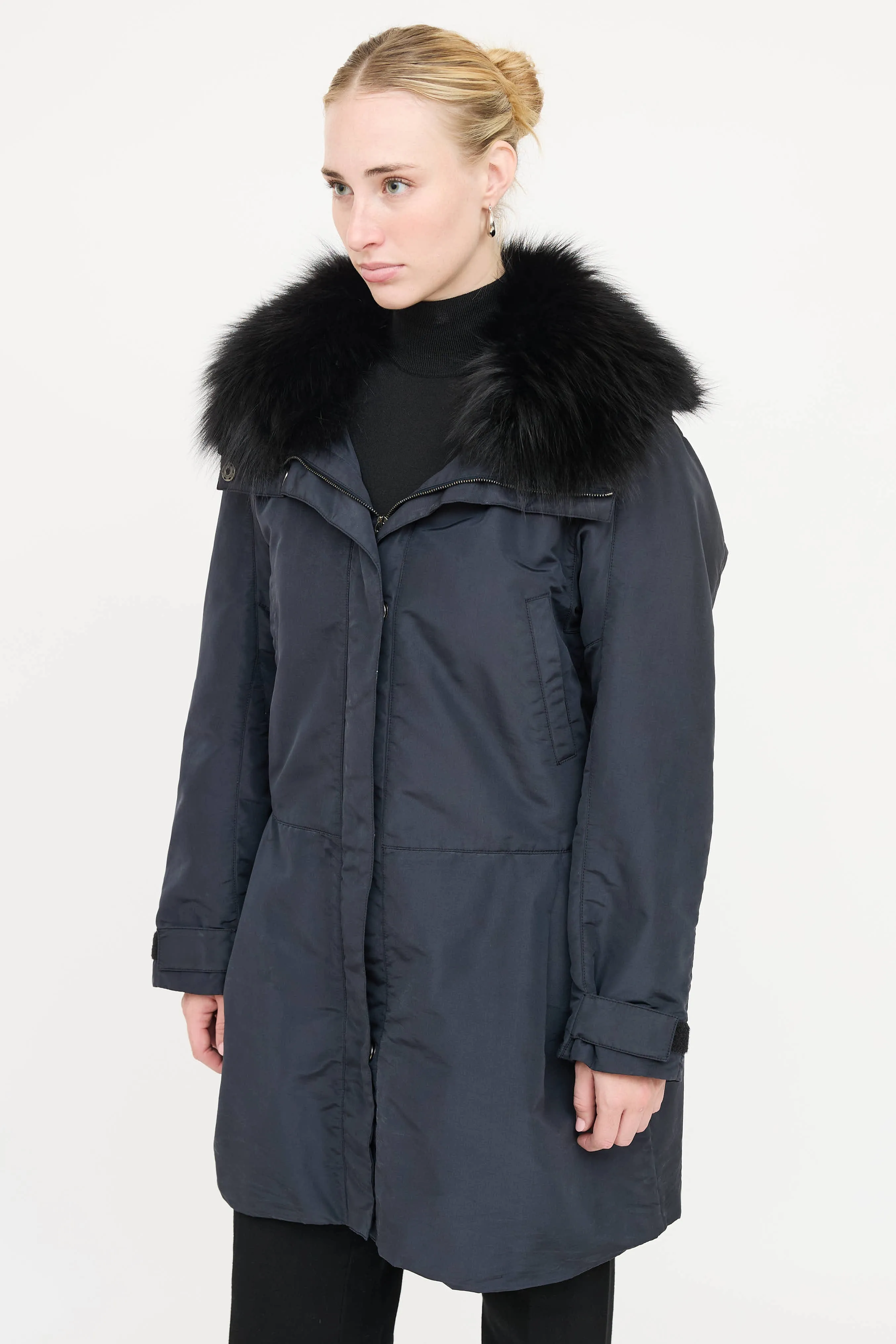 2007 Nylon & Fur Jacket sold by VSP Consignment product image thumbnail 3