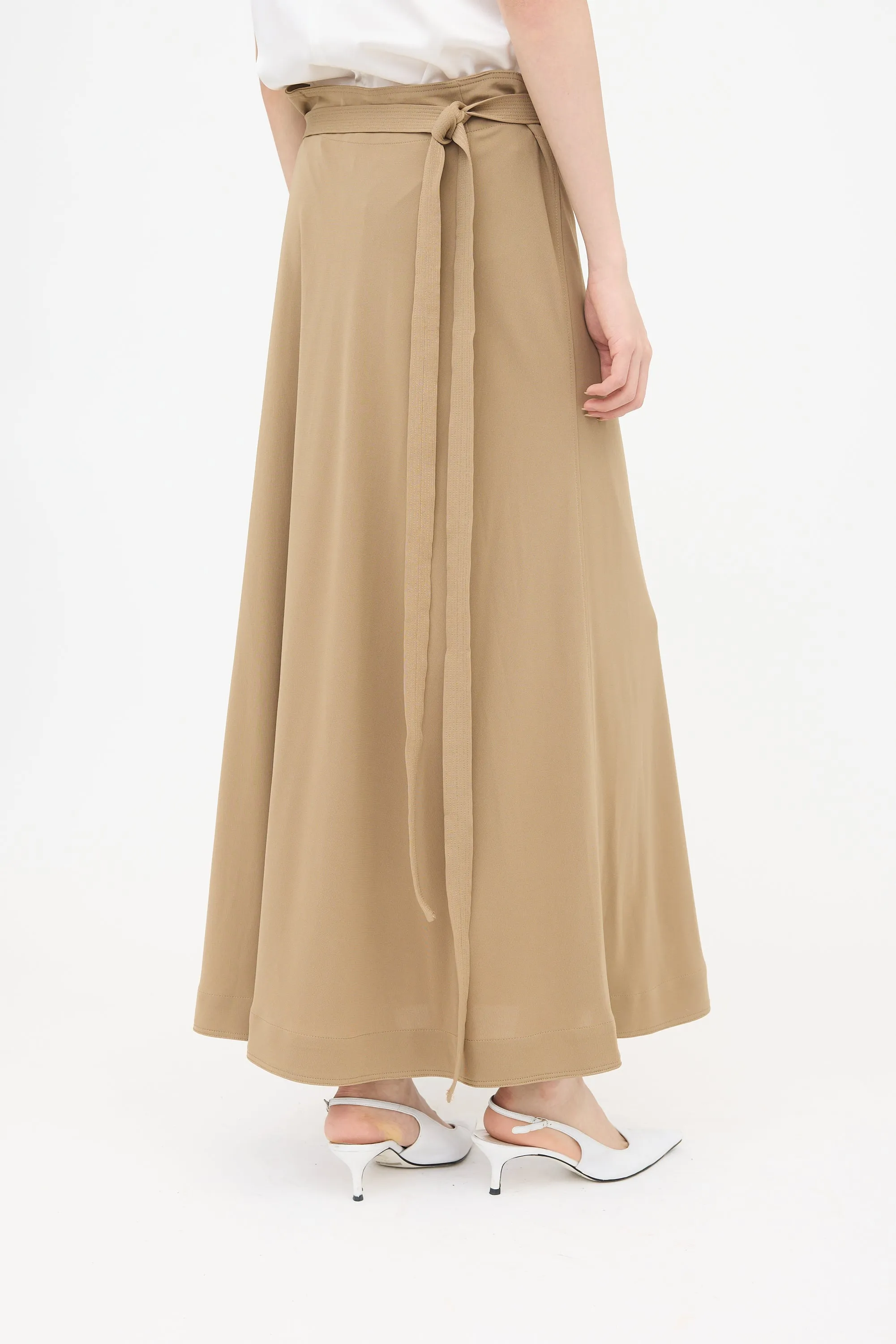 Tie Waist Wrap Skirt sold by VSP Consignment product image thumbnail 3