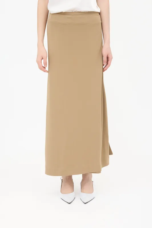 Tie Waist Wrap Skirt made by Toteme