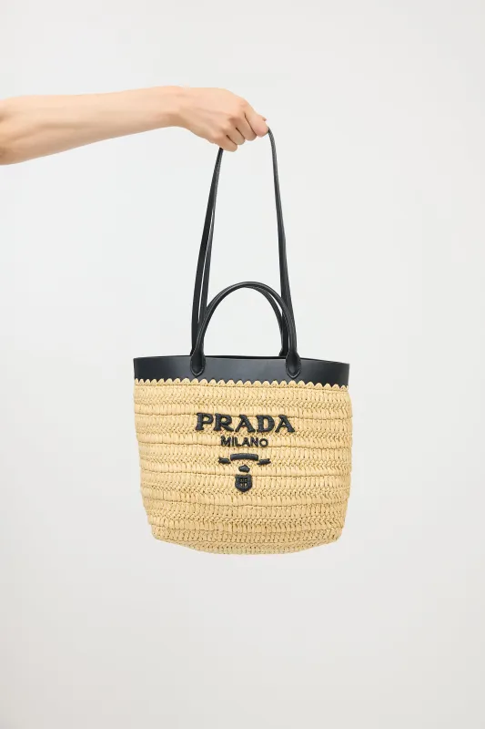 Small Raffia Crochet Bag sold by VSP Consignment