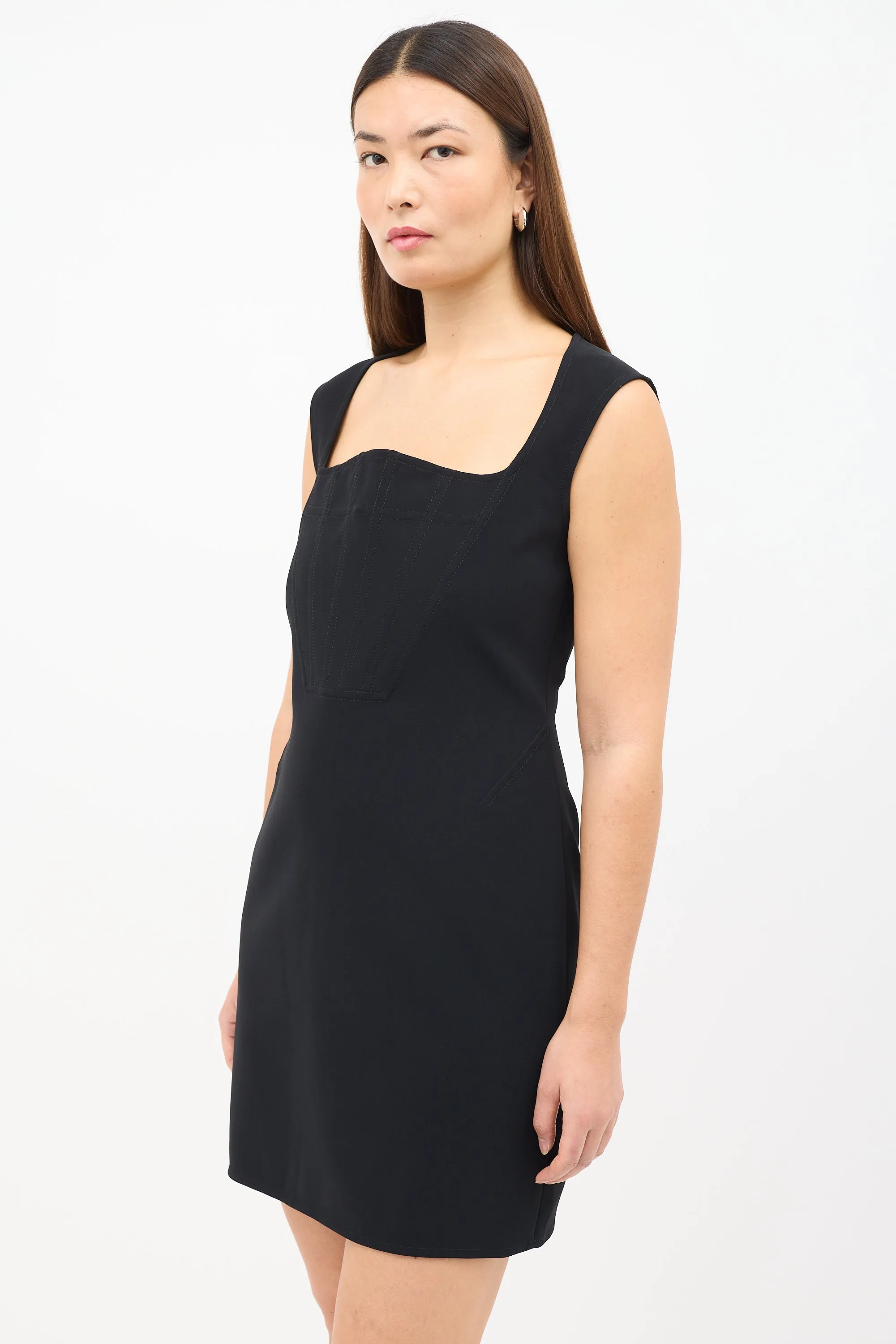 Compact Corset Panel Dress sold by VSP Consignment product image thumbnail 3