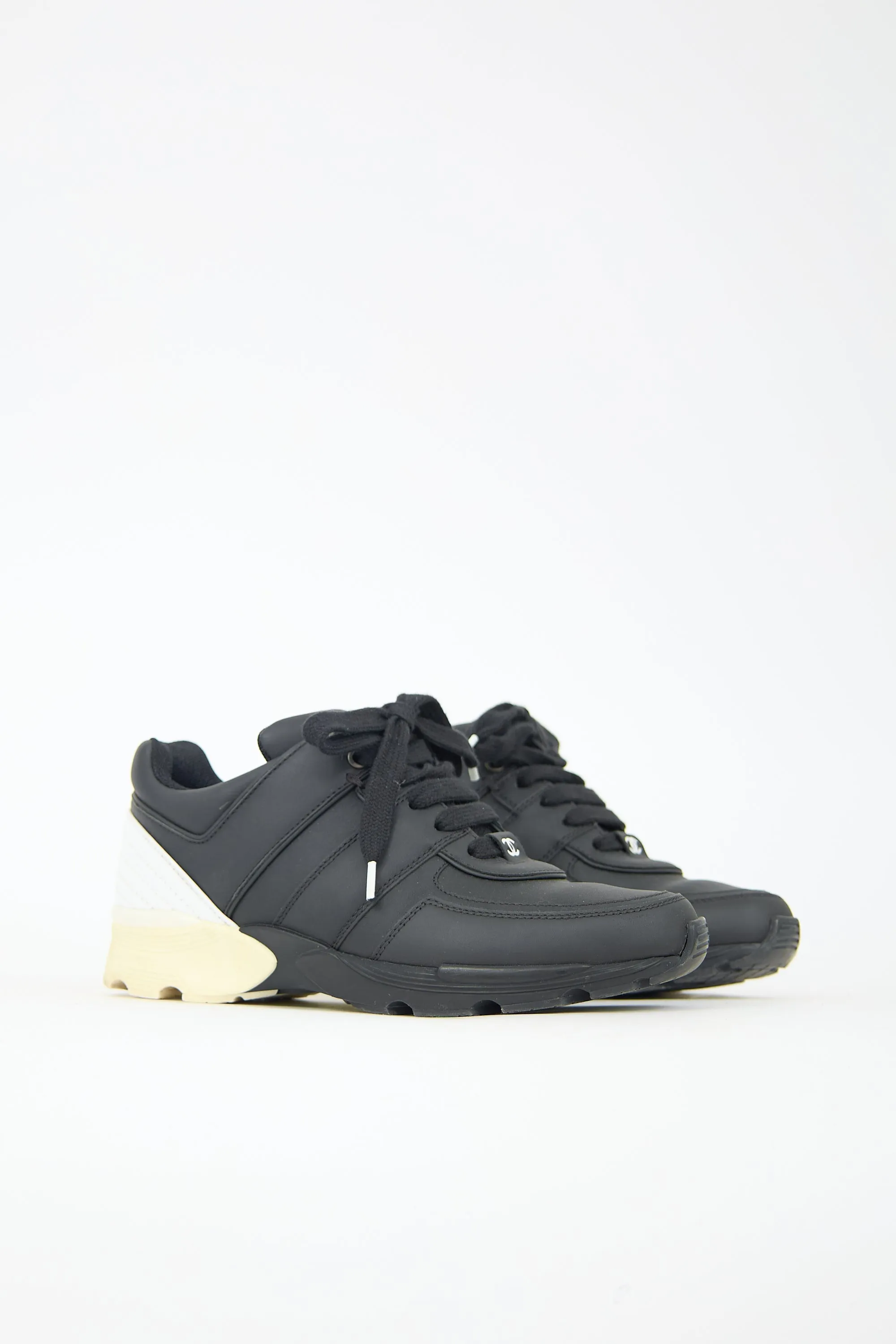 Leather CC Quilted Sneaker sold by VSP Consignment product image thumbnail 3