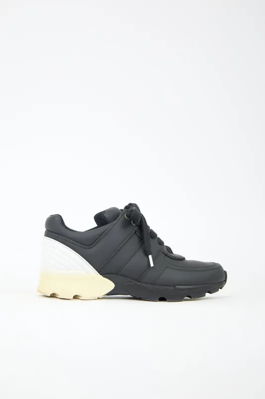 Leather CC Quilted Sneaker sold by VSP Consignment