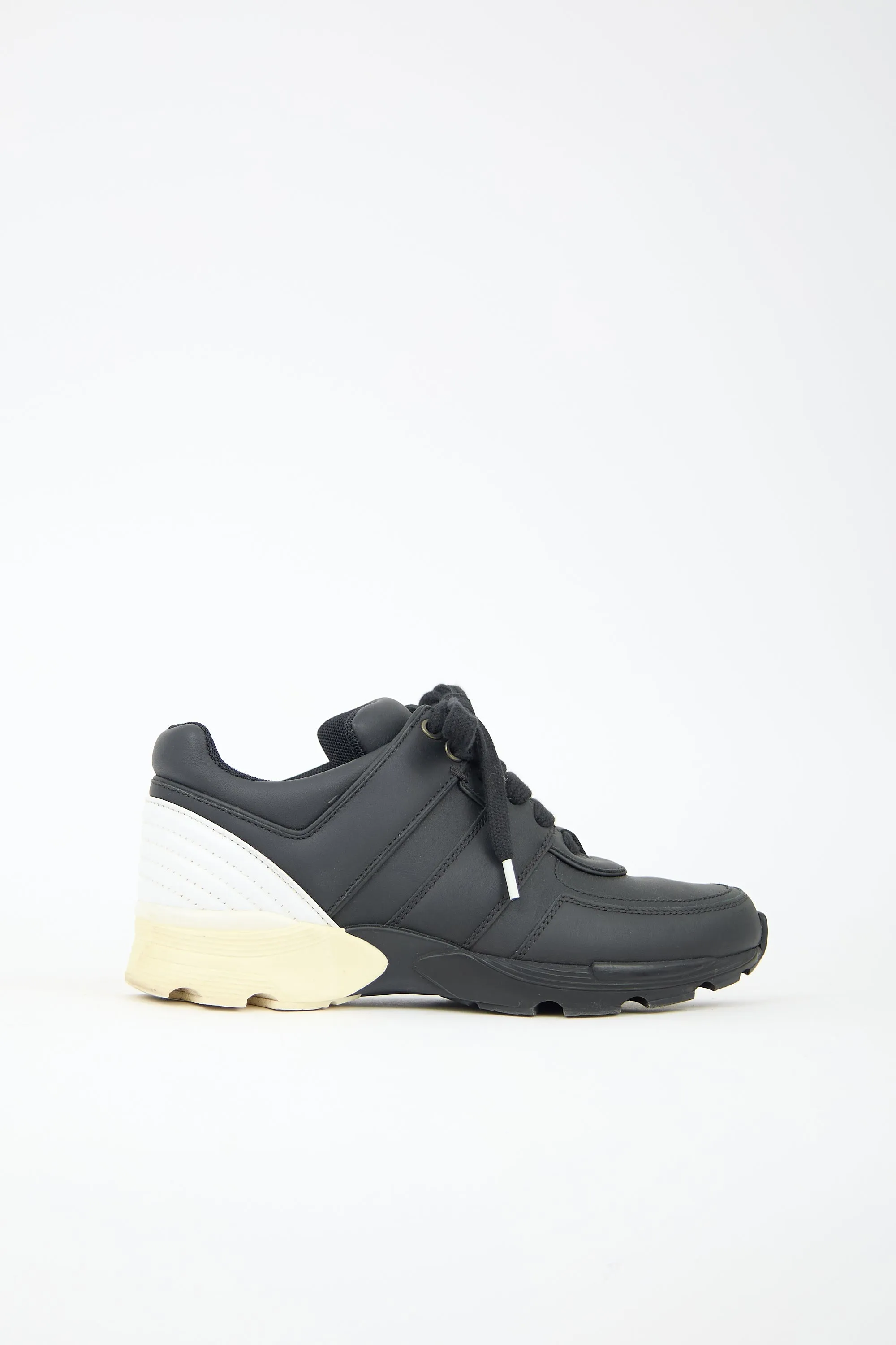 Leather CC Quilted Sneaker sold by VSP Consignment