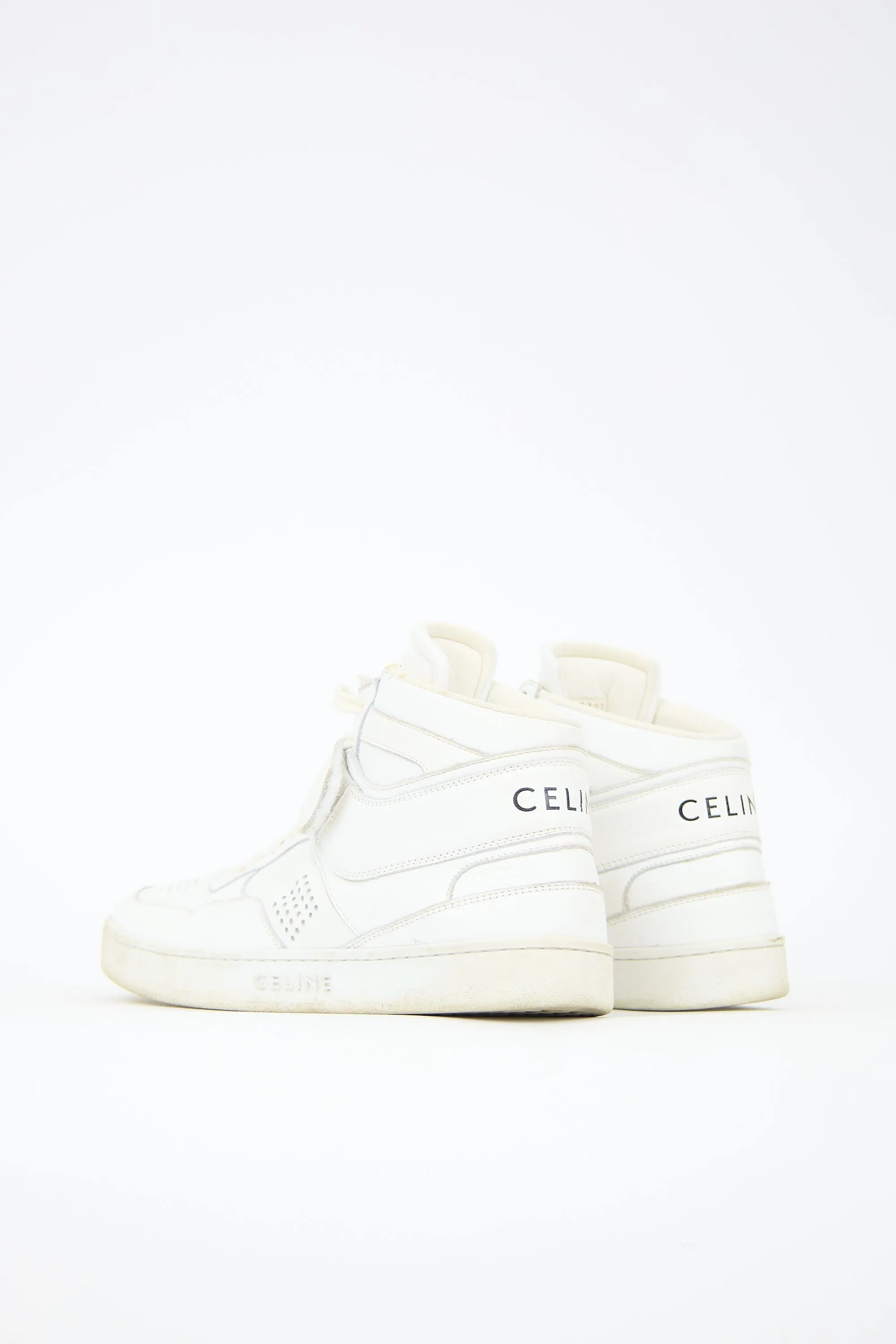 Leather CT-02 Mid Sneaker sold by VSP Consignment product image thumbnail 4