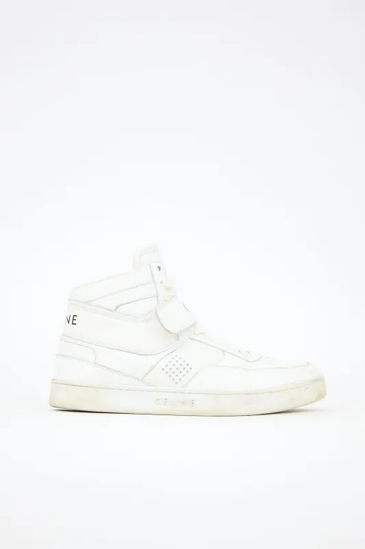 Leather CT-02 Mid Sneaker made by Celine