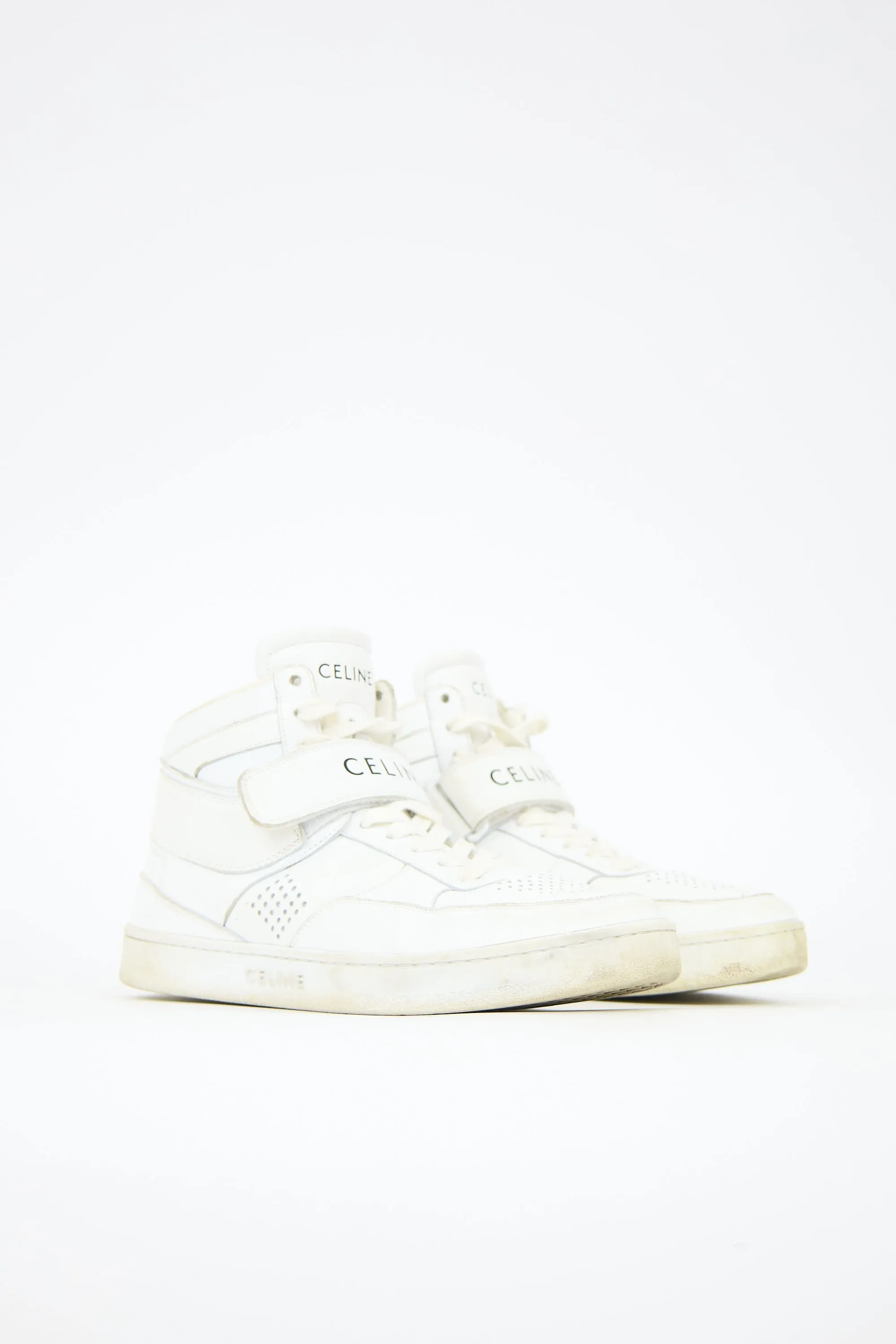 Leather CT-02 Mid Sneaker sold by VSP Consignment product image thumbnail 2