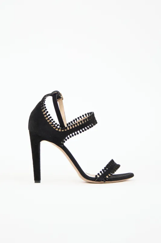 Suede Heeled Sandal sold by VSP Consignment