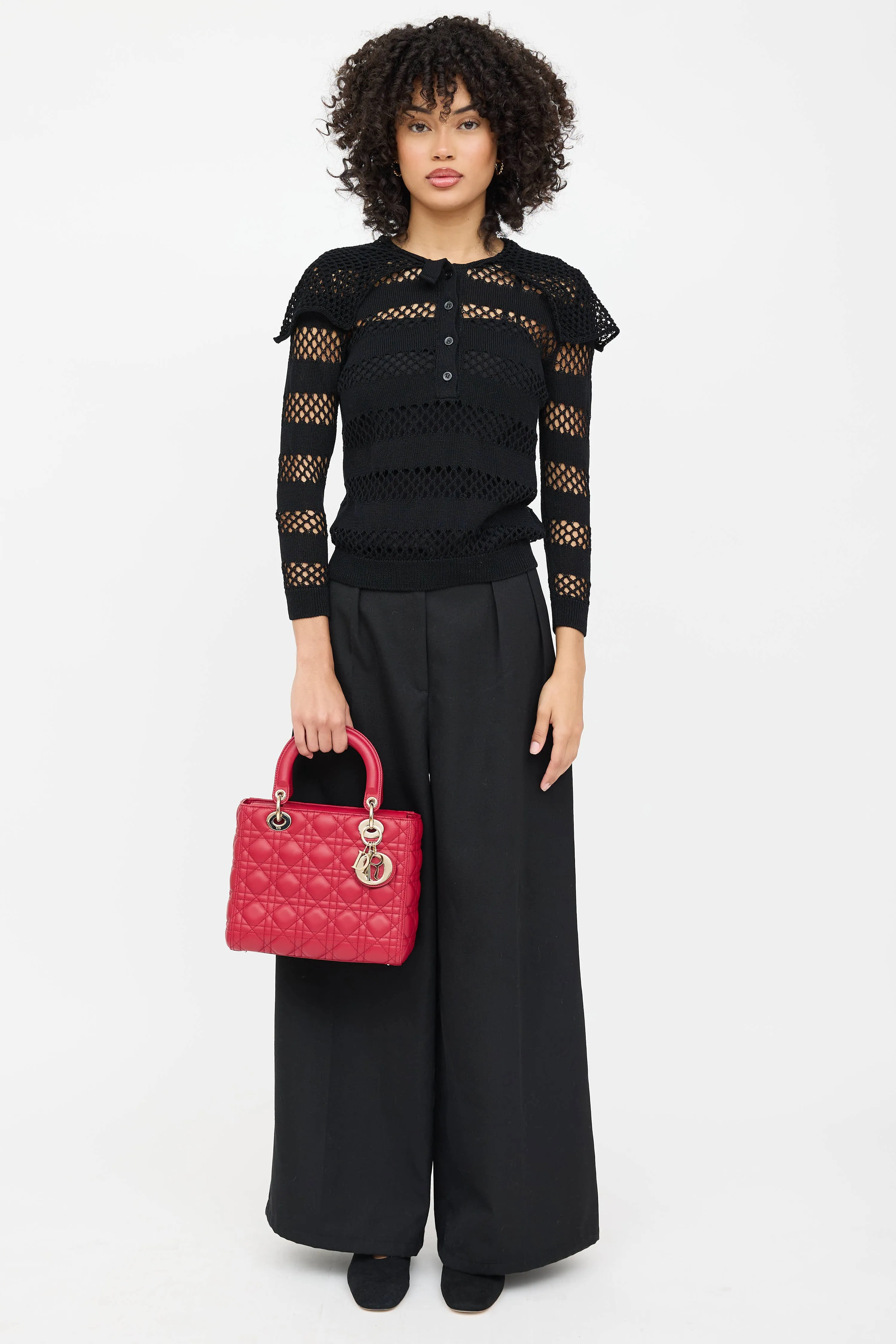 2020 Lady Dior Medium Leather Bag sold by VSP Consignment product image thumbnail 2