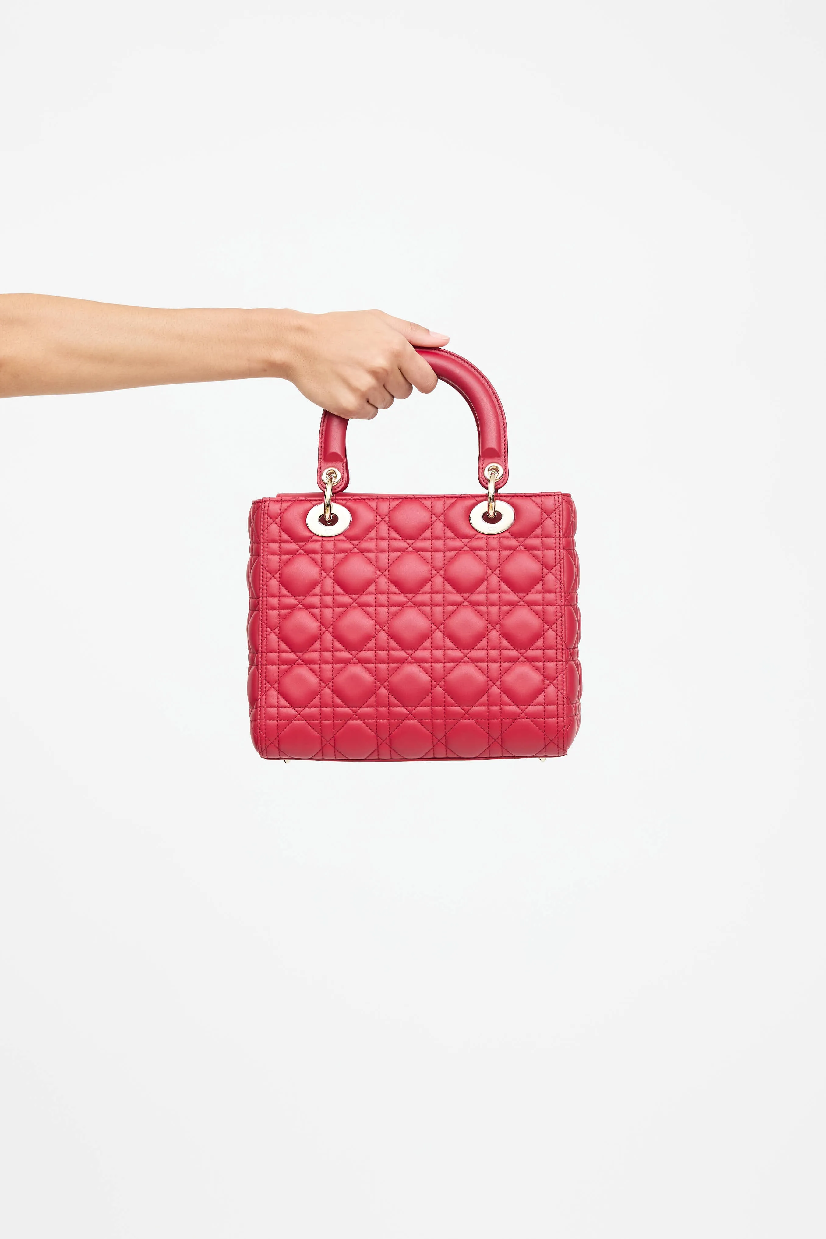 2020 Lady Dior Medium Leather Bag sold by VSP Consignment product image thumbnail 3