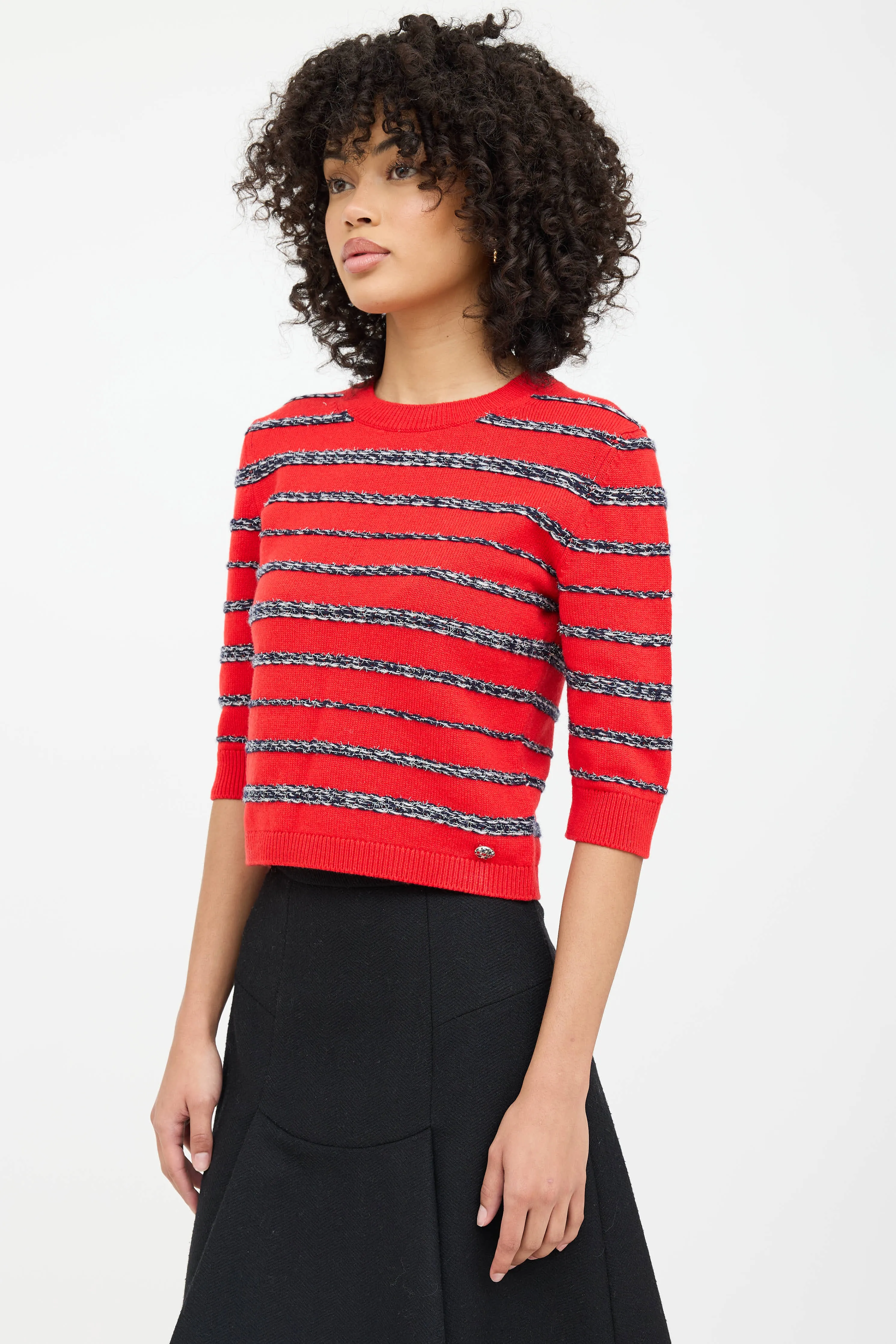 Spring 2020 Knit Striped Sweater sold by VSP Consignment product image thumbnail 3