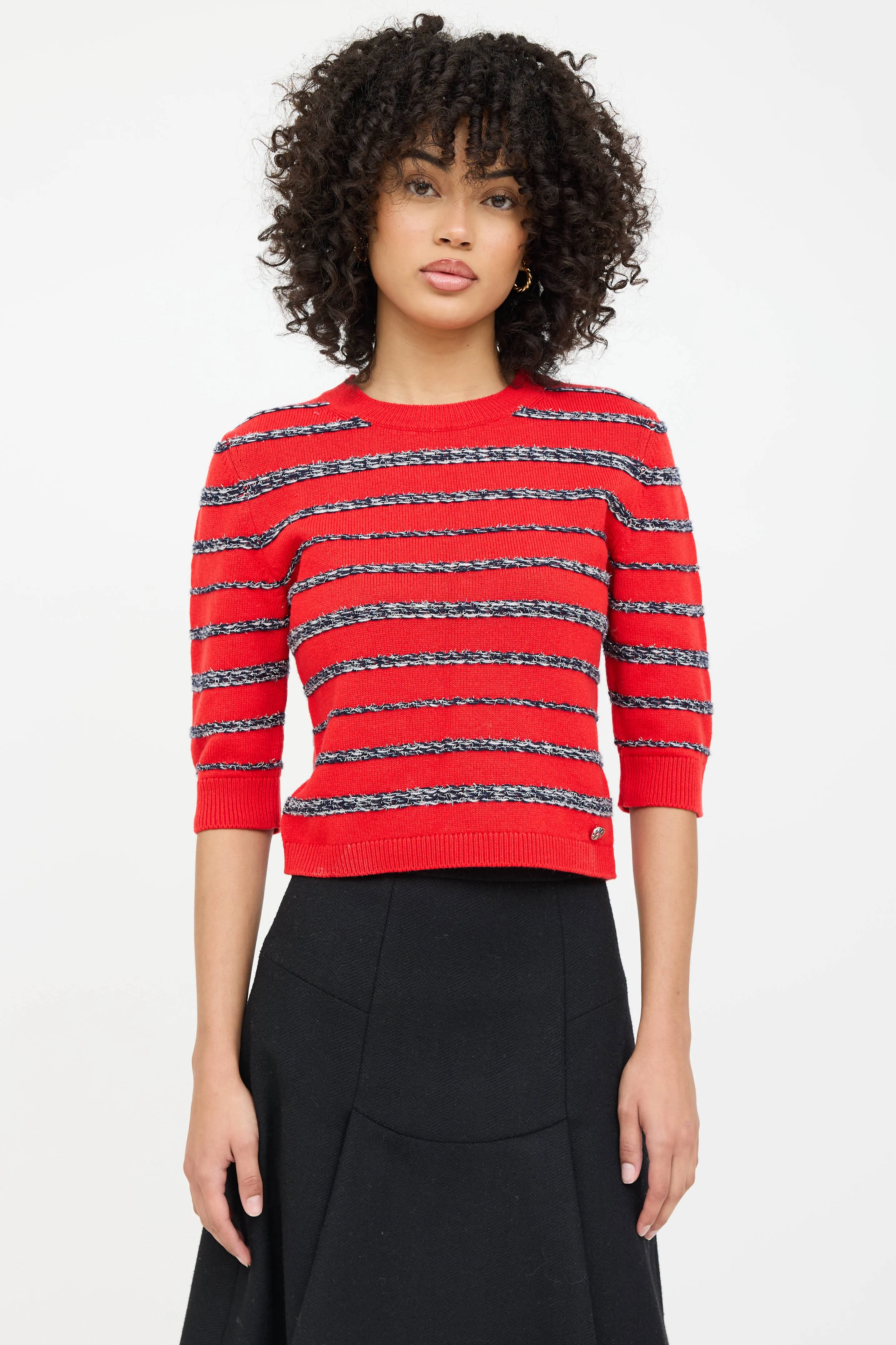 Spring 2020 Knit Striped Sweater sold by VSP Consignment