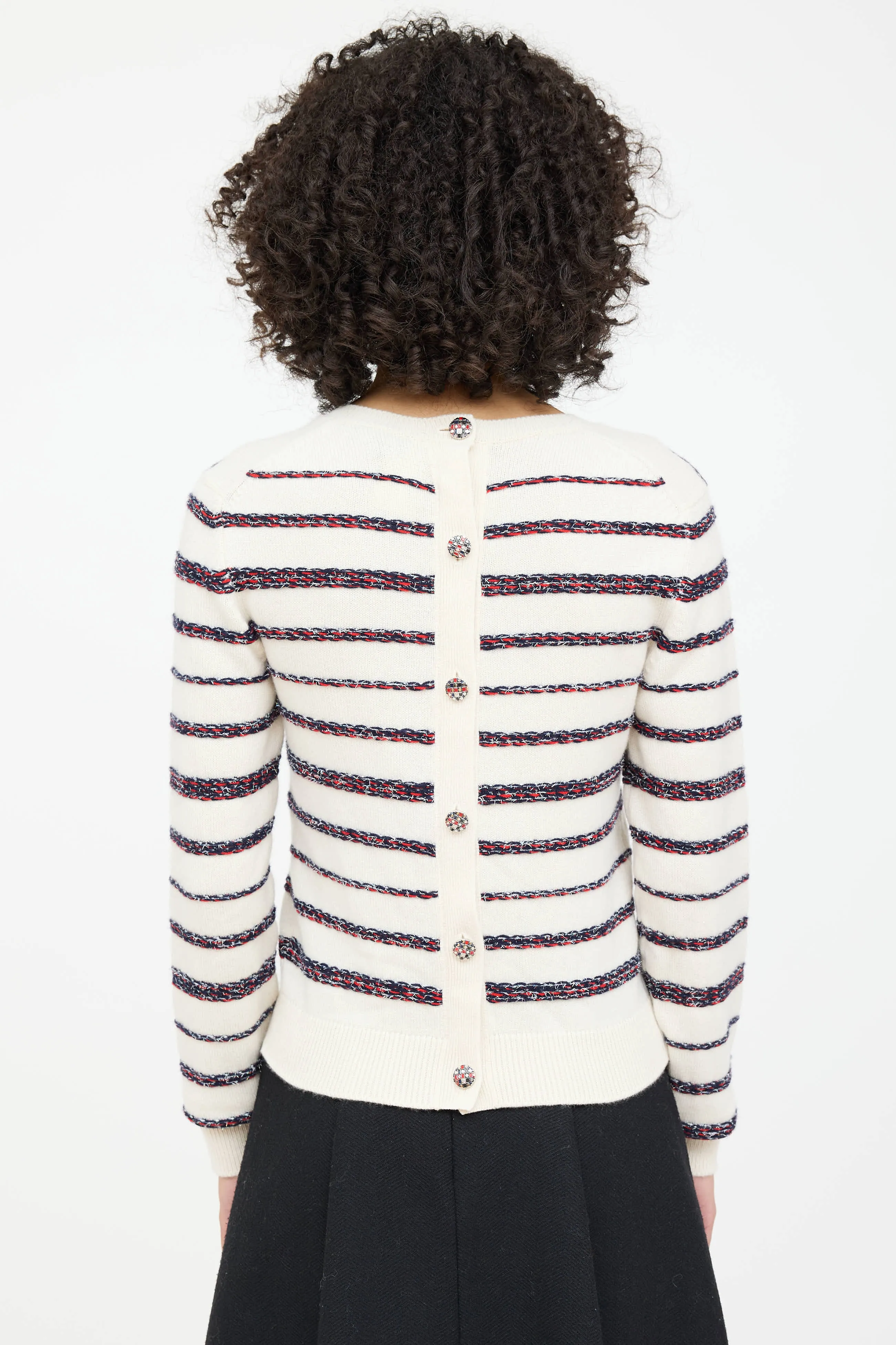 Spring 2020 Cashmere Knit Striped Sweater sold by VSP Consignment product image thumbnail 5