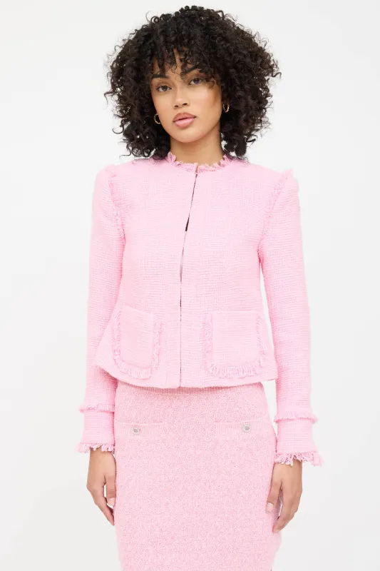 Tweed Fringe Jacket sold by VSP Consignment