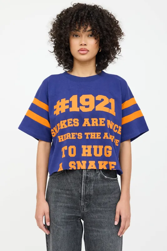 Advice Graphic Cropped T-Shirt sold by VSP Consignment