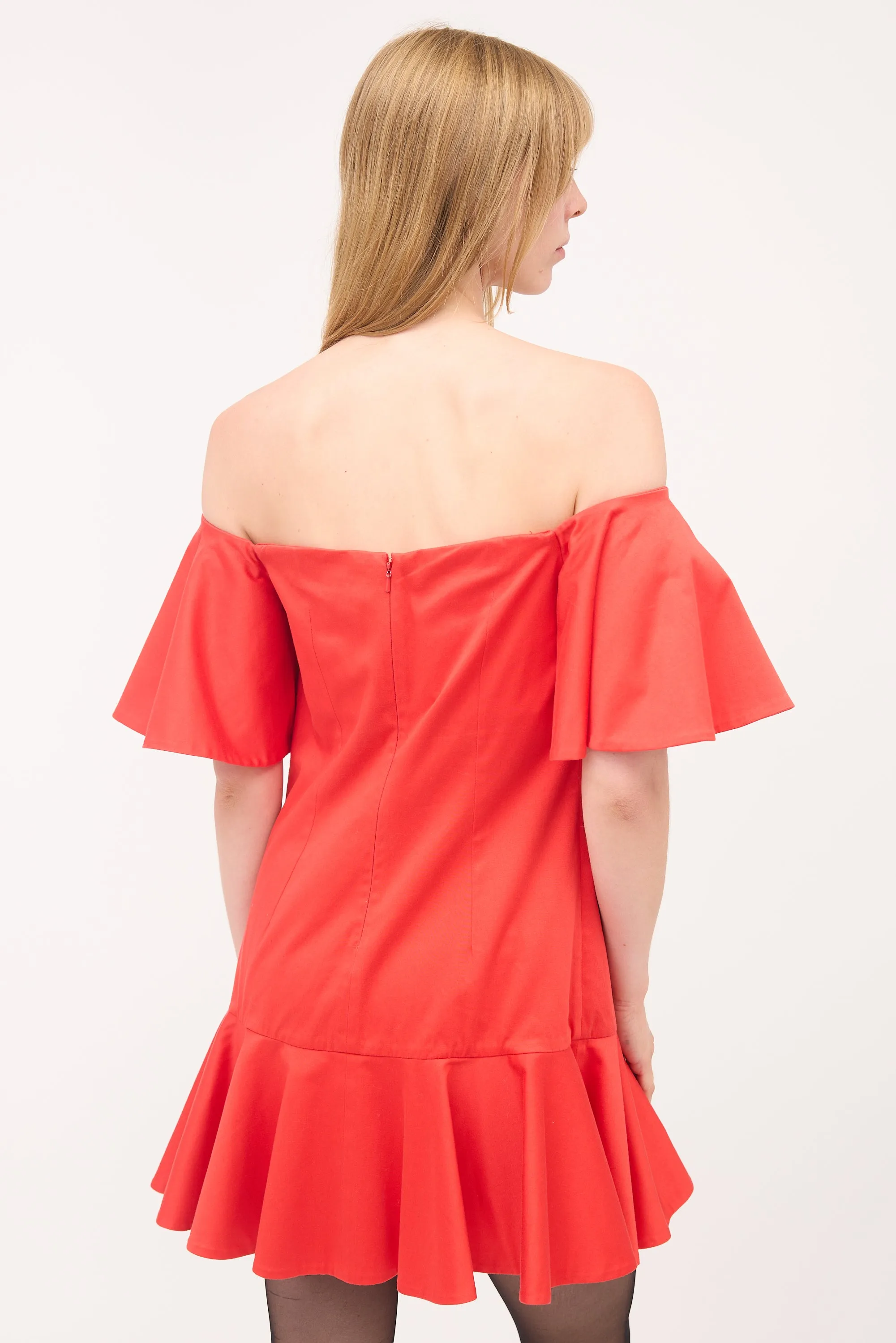 Aliana Off Shoulder Dress sold by VSP Consignment product image thumbnail 4