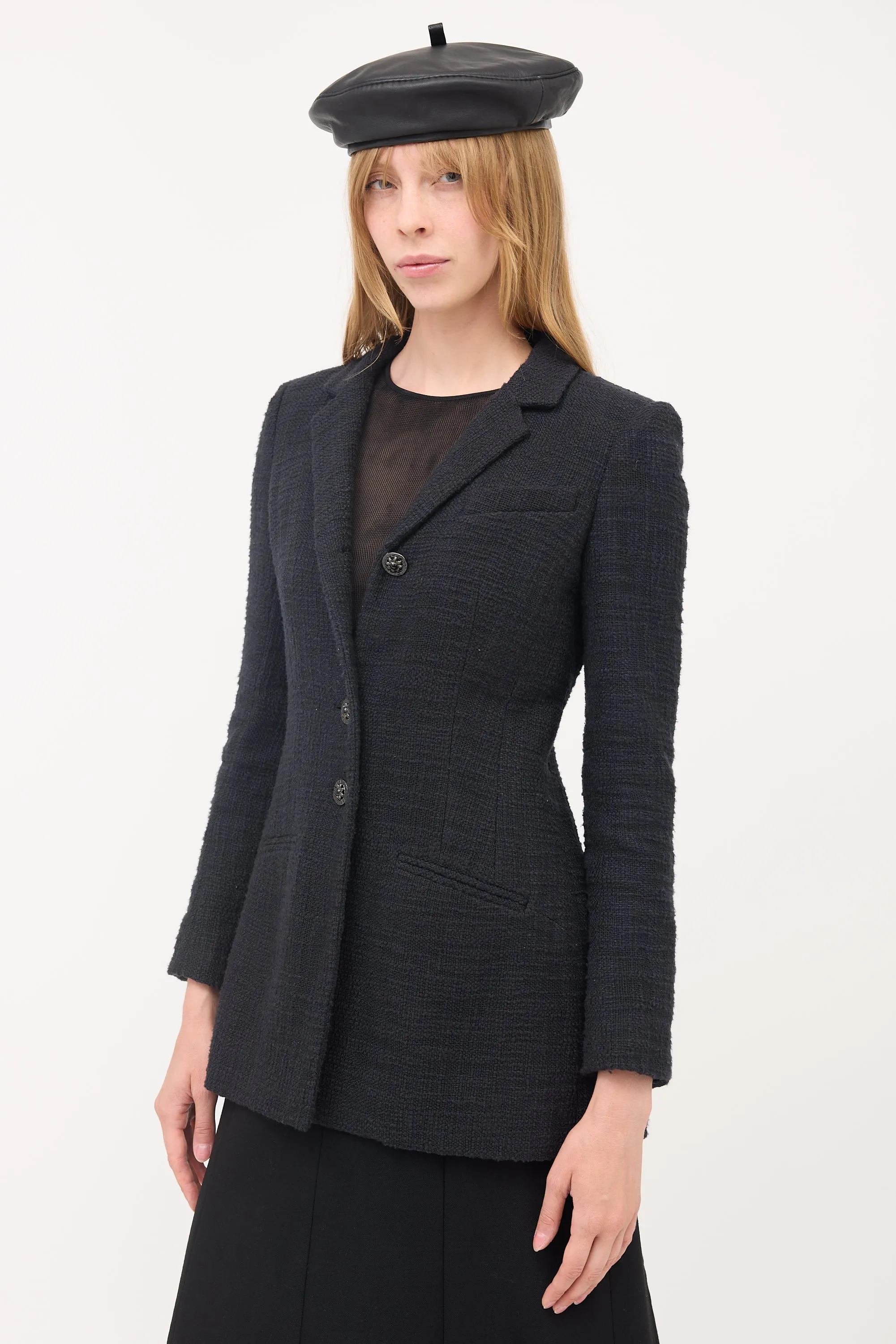 Tweed Blazer sold by VSP Consignment product image thumbnail 4