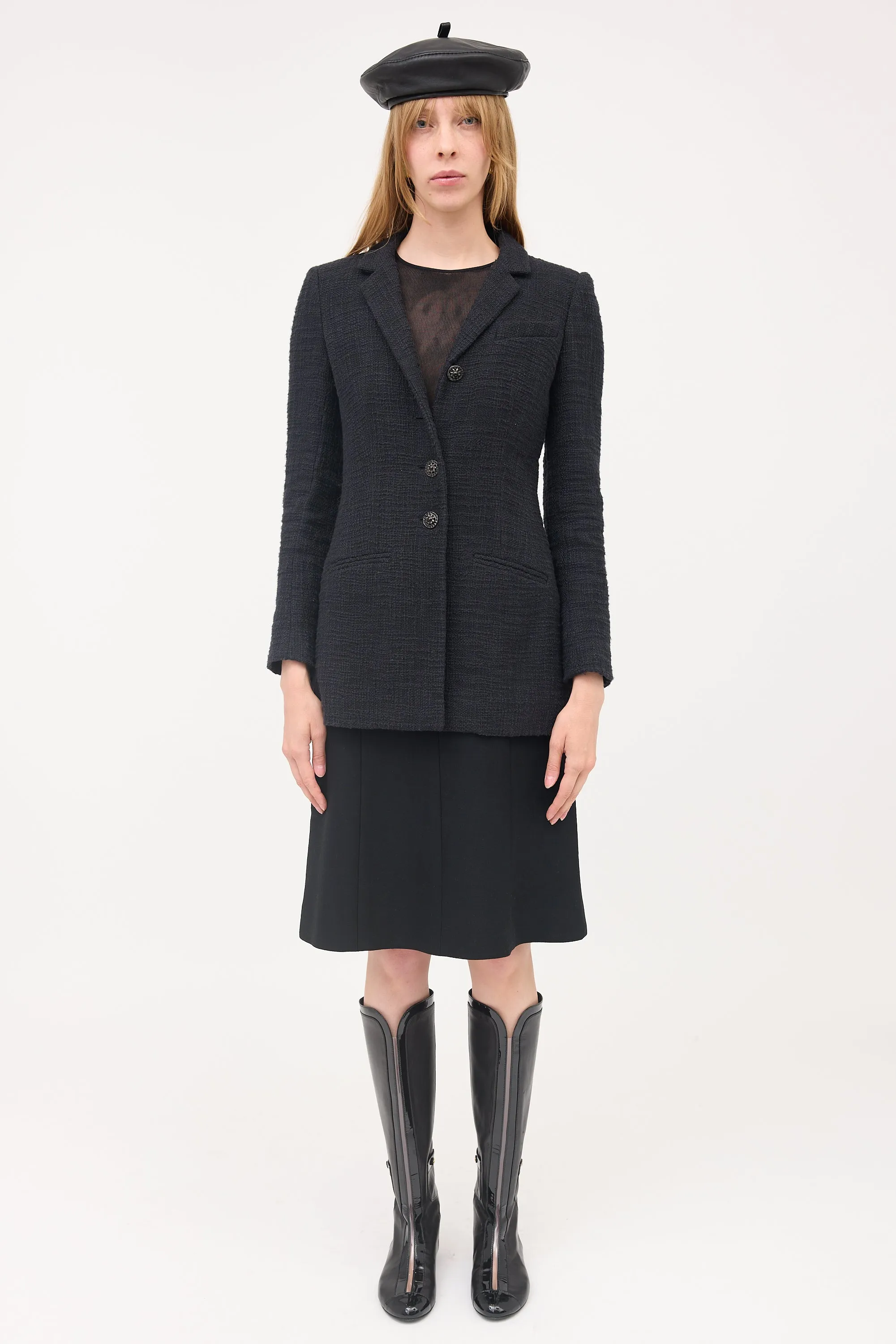 Tweed Blazer sold by VSP Consignment product image thumbnail 2