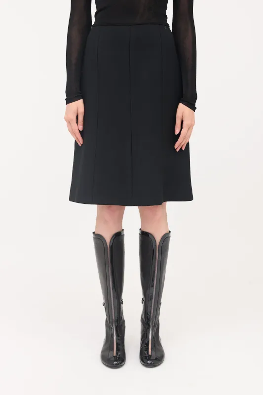 Wool A-Line Skirt sold by VSP Consignment