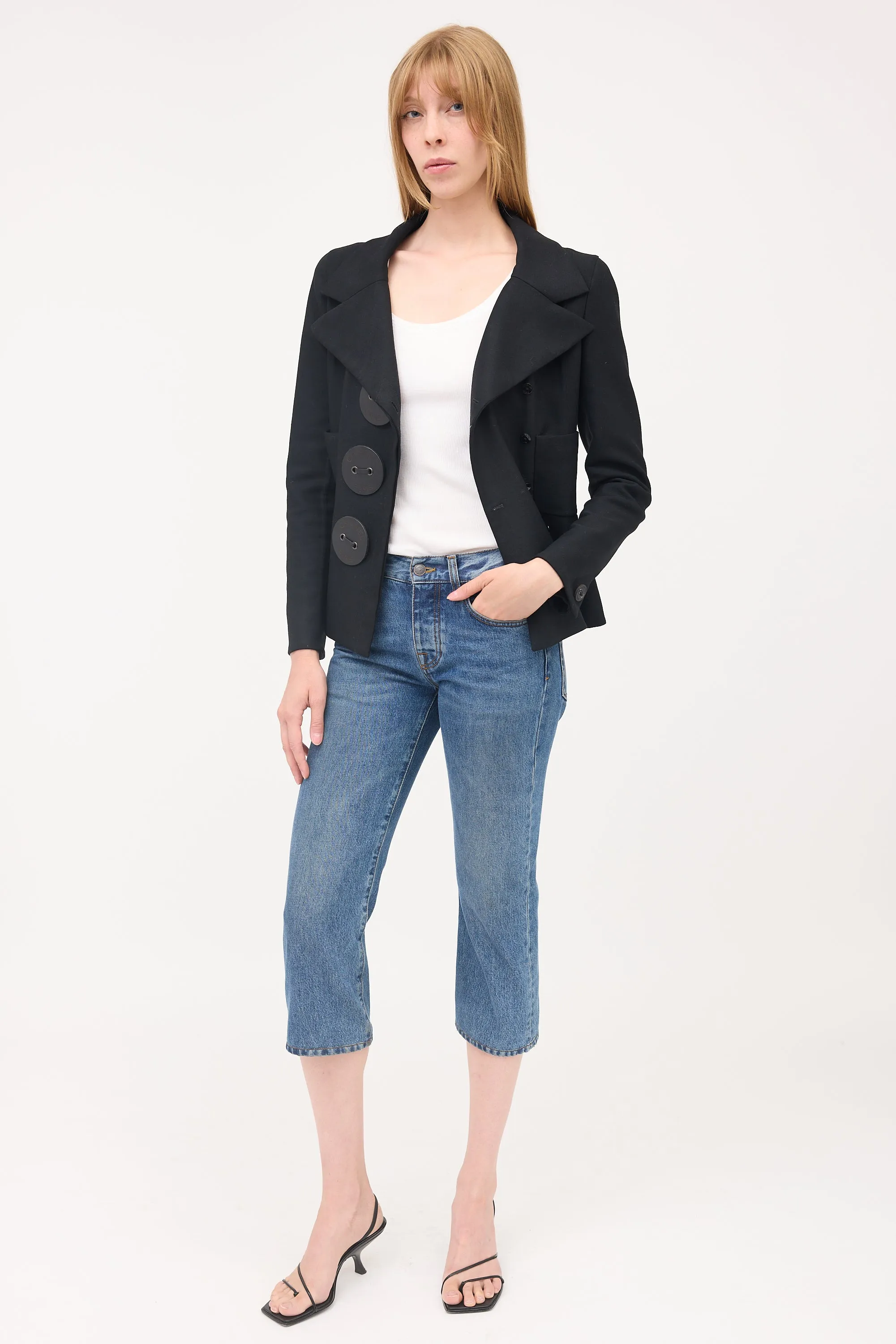Lesley Cropped Jeans sold by VSP Consignment product image thumbnail 2