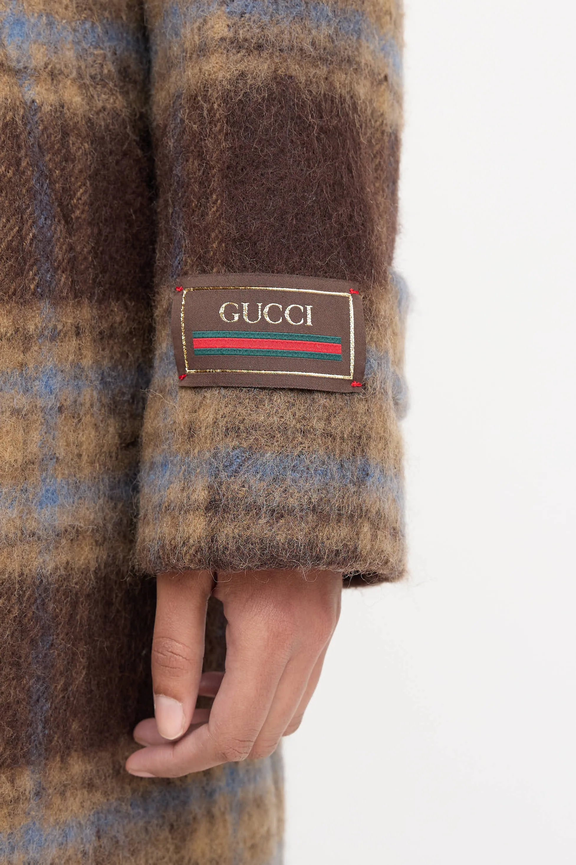 Wool Plaid Coat sold by VSP Consignment product image thumbnail 5