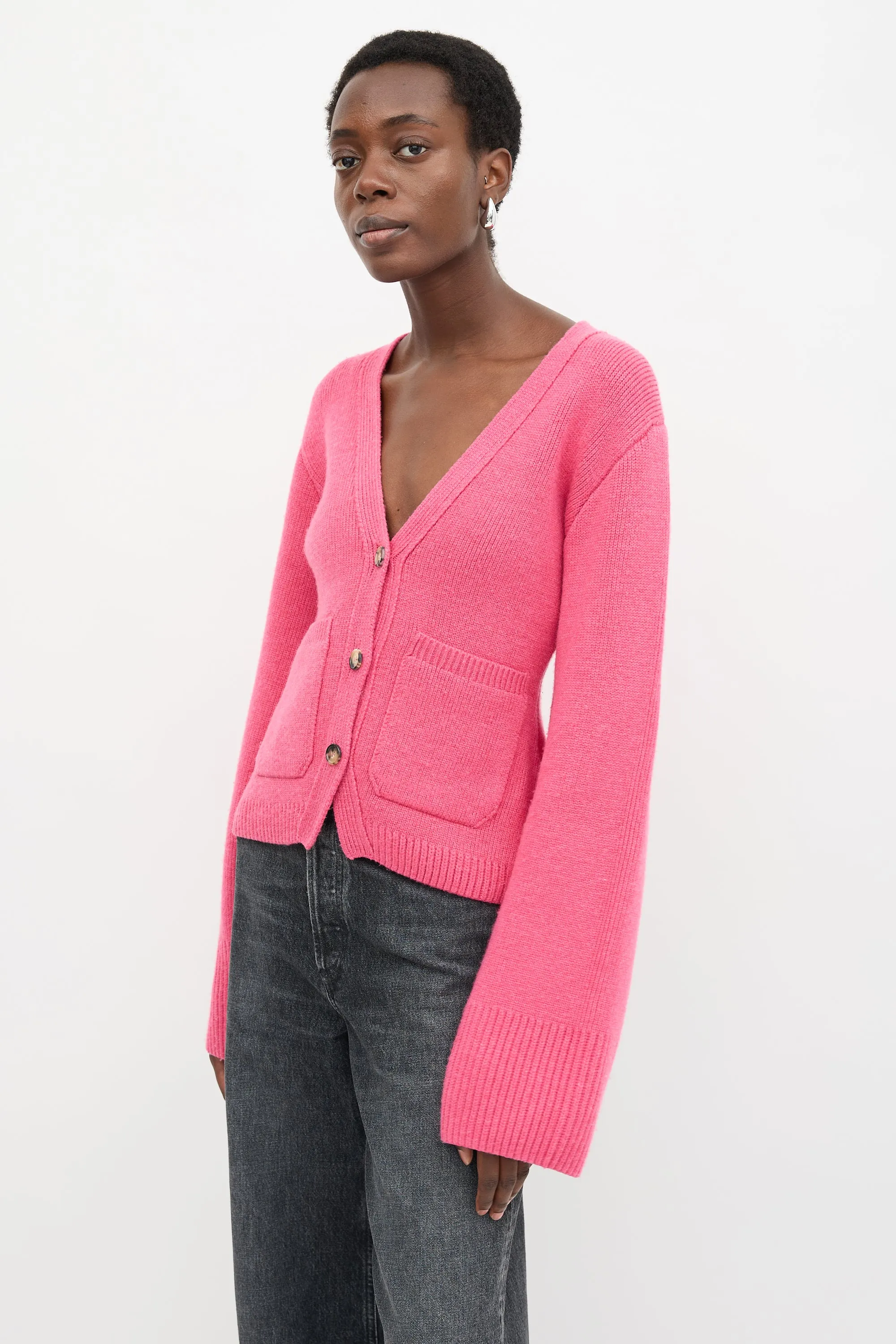 Cashmere Scarlet Cardigan sold by VSP Consignment product image thumbnail 3