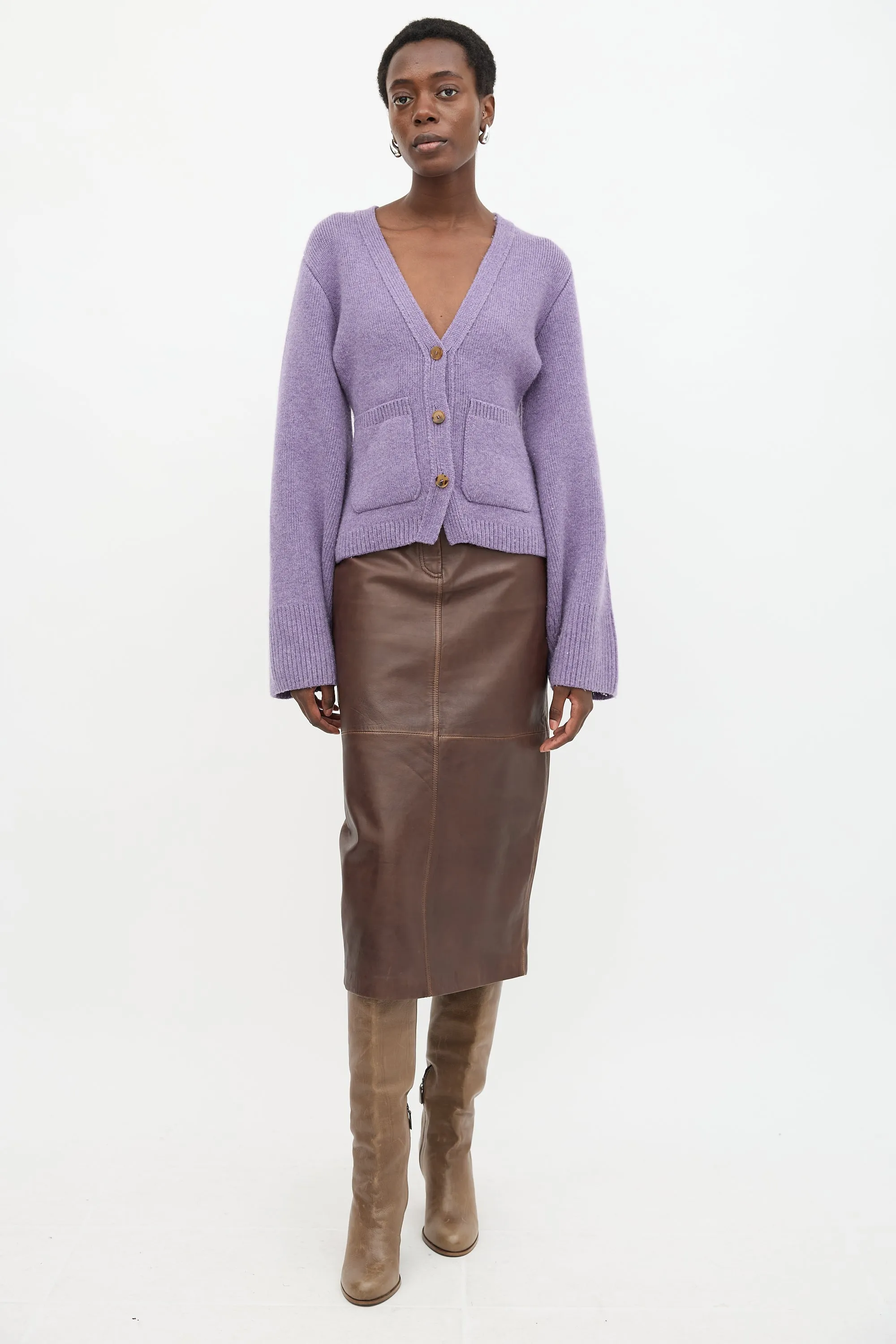 Cashmere Scarlet Cardigan sold by VSP Consignment product image thumbnail 5