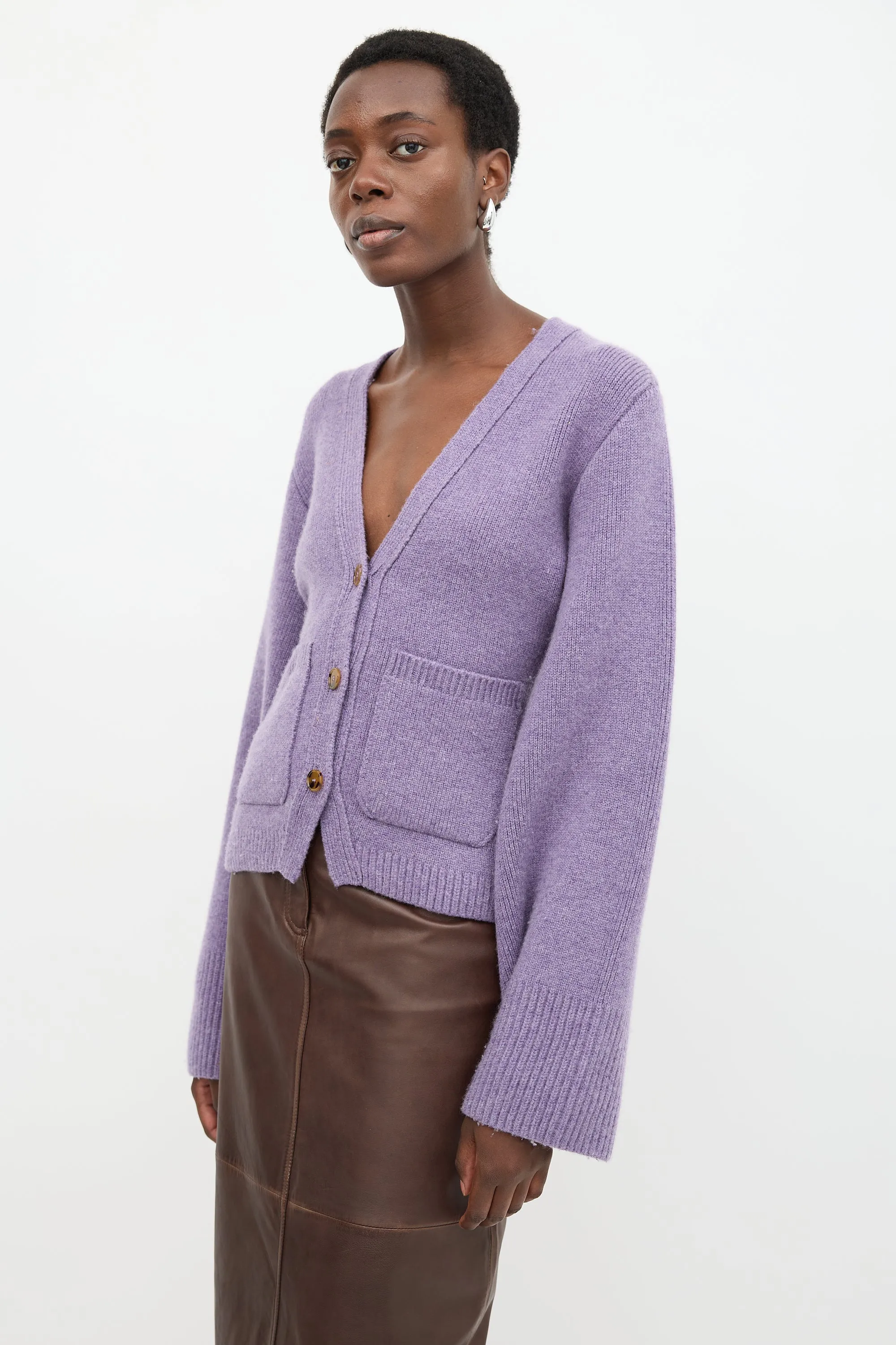 Cashmere Scarlet Cardigan sold by VSP Consignment product image thumbnail 3