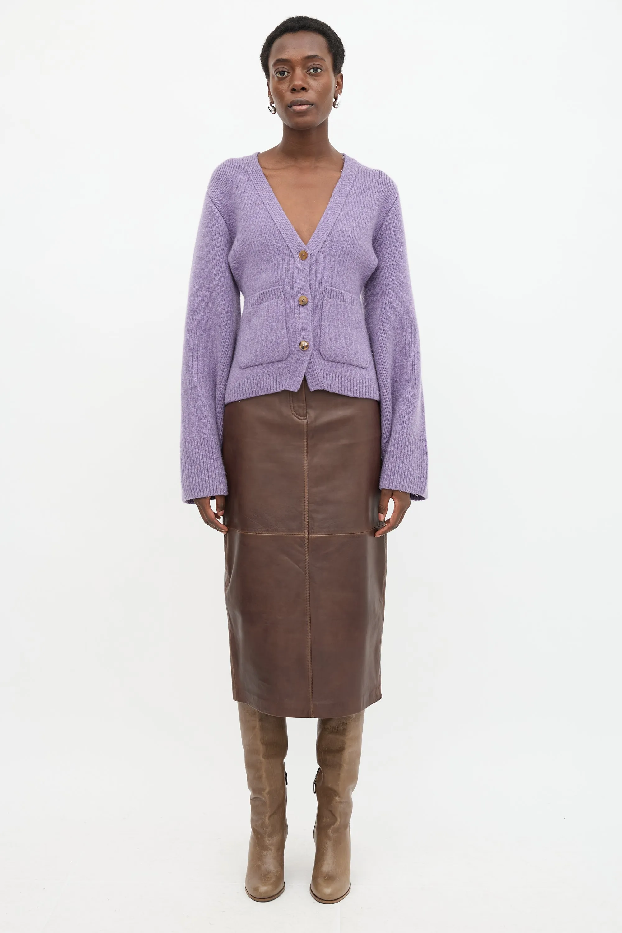 Cashmere Scarlet Cardigan sold by VSP Consignment product image thumbnail 2