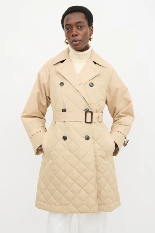 Weekend Quilted Trench Coat sold by VSP Consignment