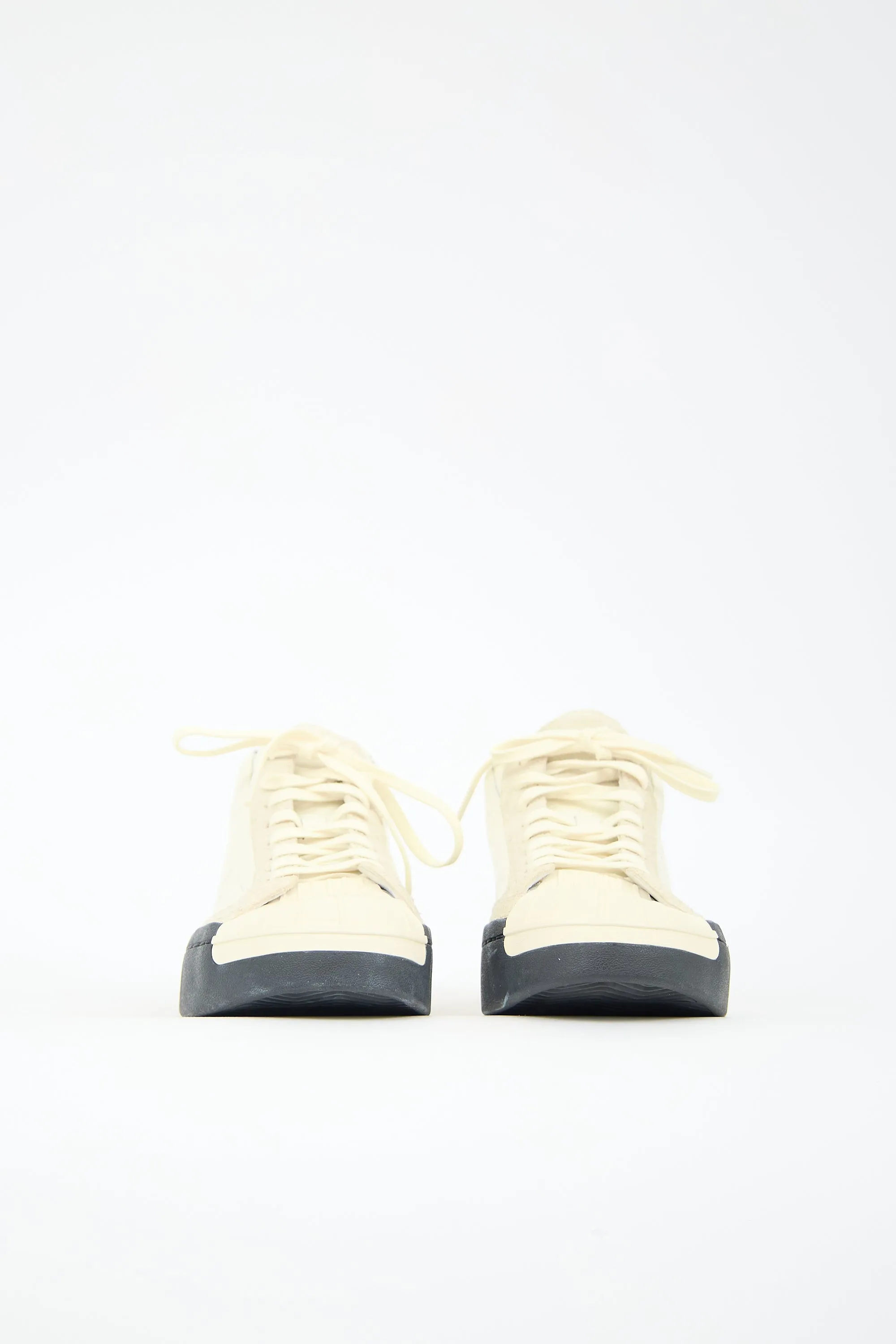 X Adidas Perforated Leather SK8 Mid Sneaker sold by VSP Consignment product image thumbnail 3