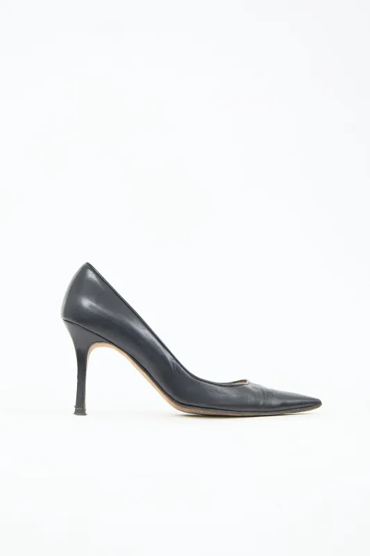 Leather BB Pump sold by VSP Consignment