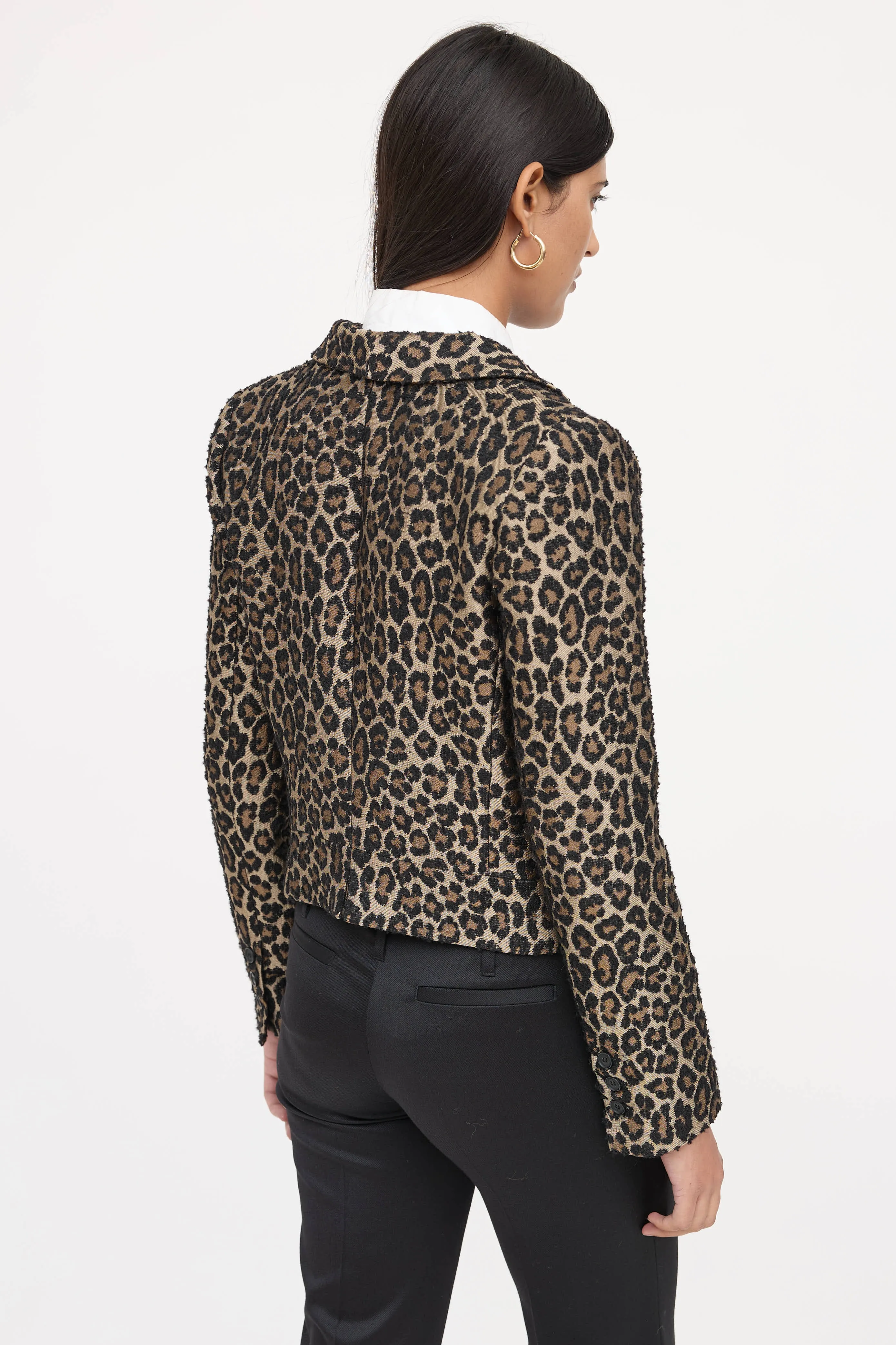 Single Button Patterned Blazer sold by VSP Consignment product image thumbnail 4