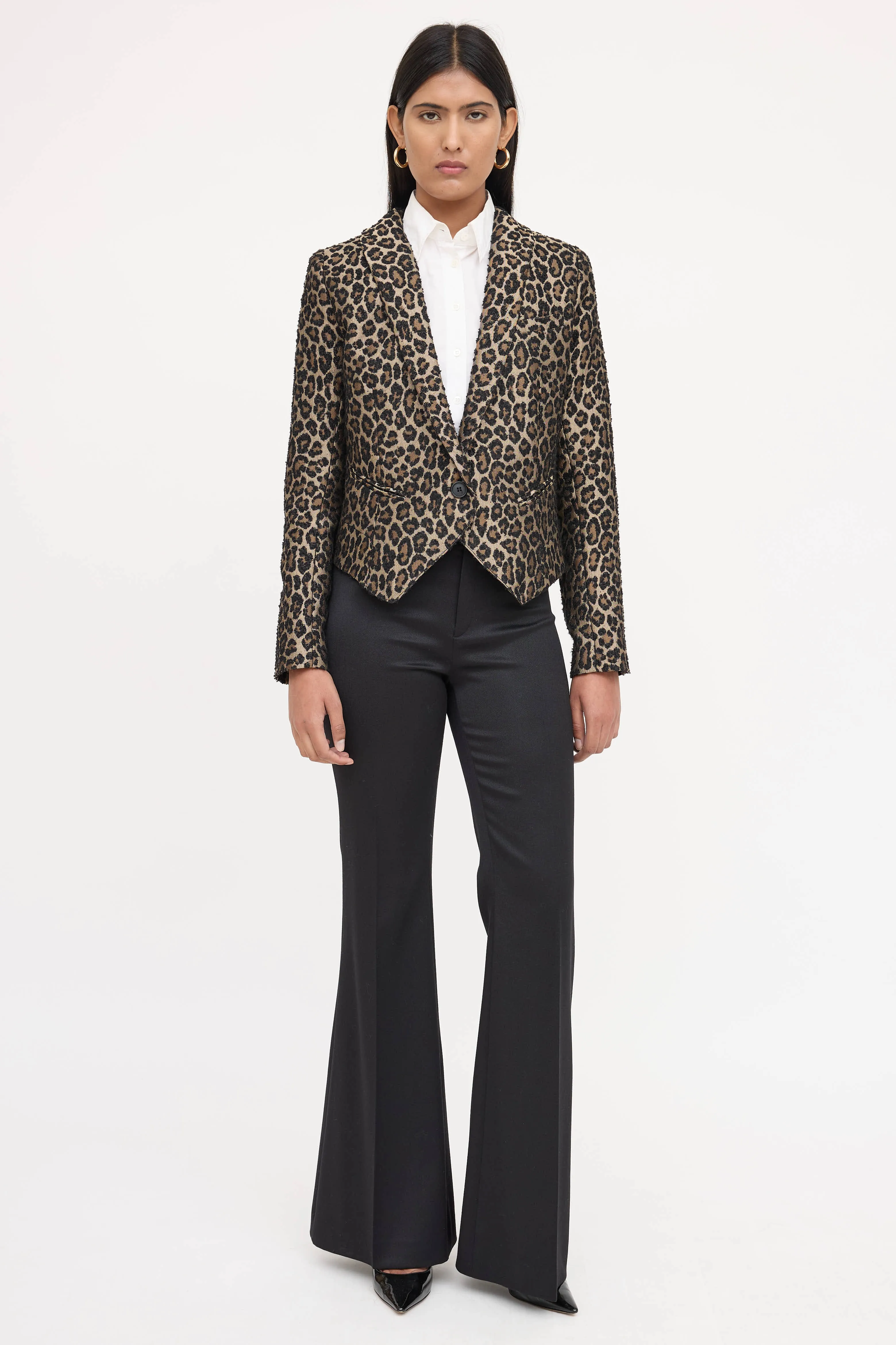 Single Button Patterned Blazer sold by VSP Consignment product image thumbnail 5