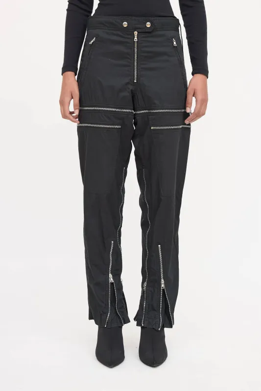 Convertible Zip Track Pant made by Prada
