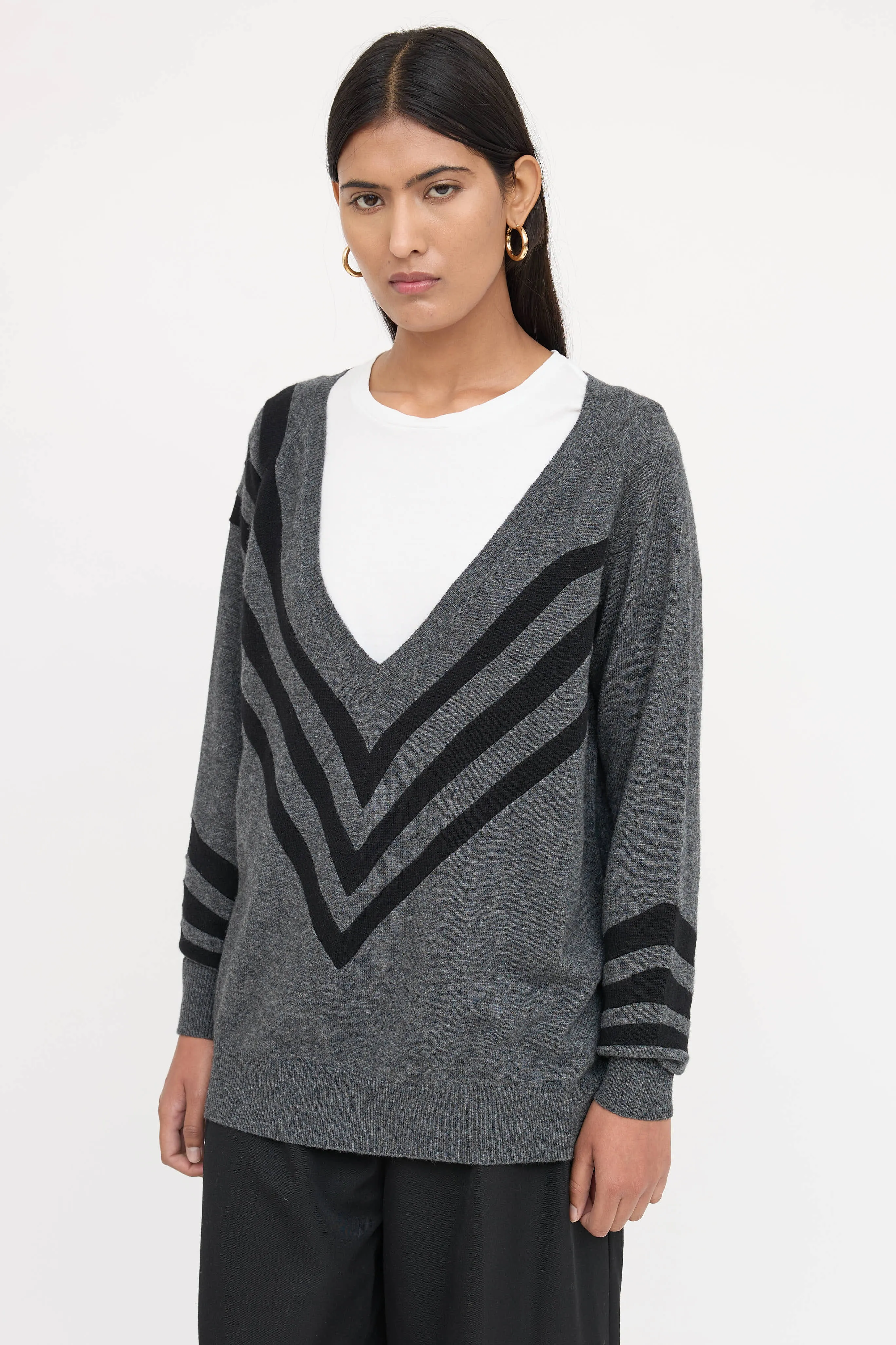 Knit Striped Sweater sold by VSP Consignment product image thumbnail 3