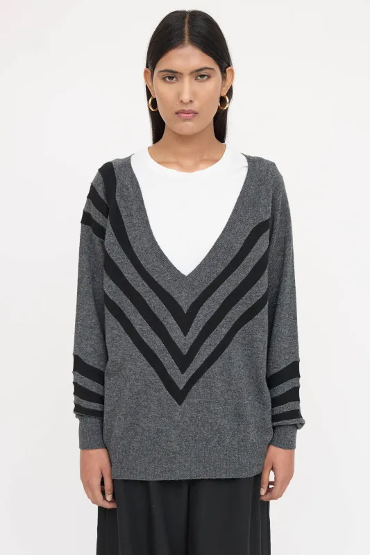 Knit Striped Sweater sold by VSP Consignment