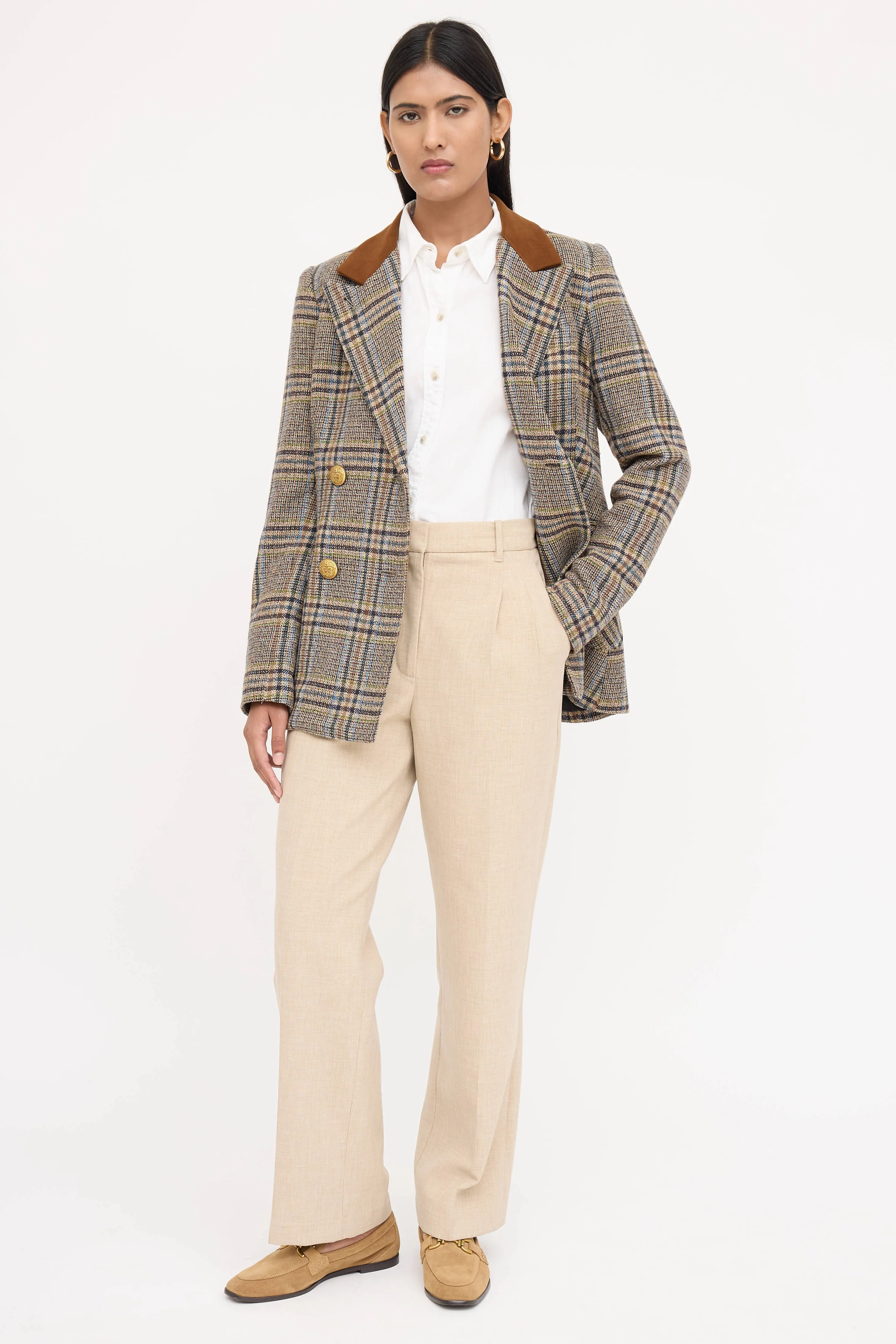 Wool Tweed Blazer sold by VSP Consignment product image thumbnail 5