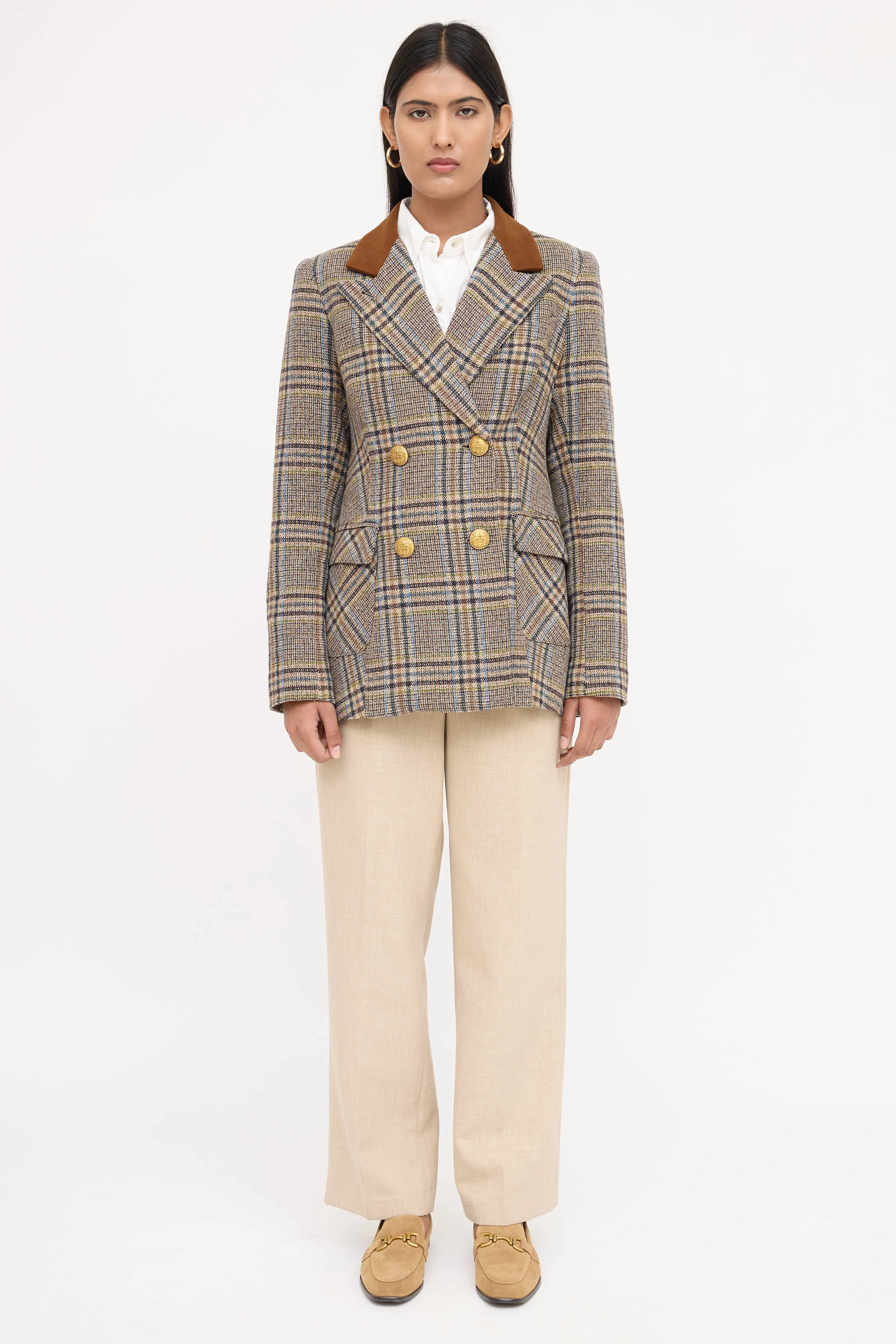 Wool Tweed Blazer sold by VSP Consignment product image thumbnail 2