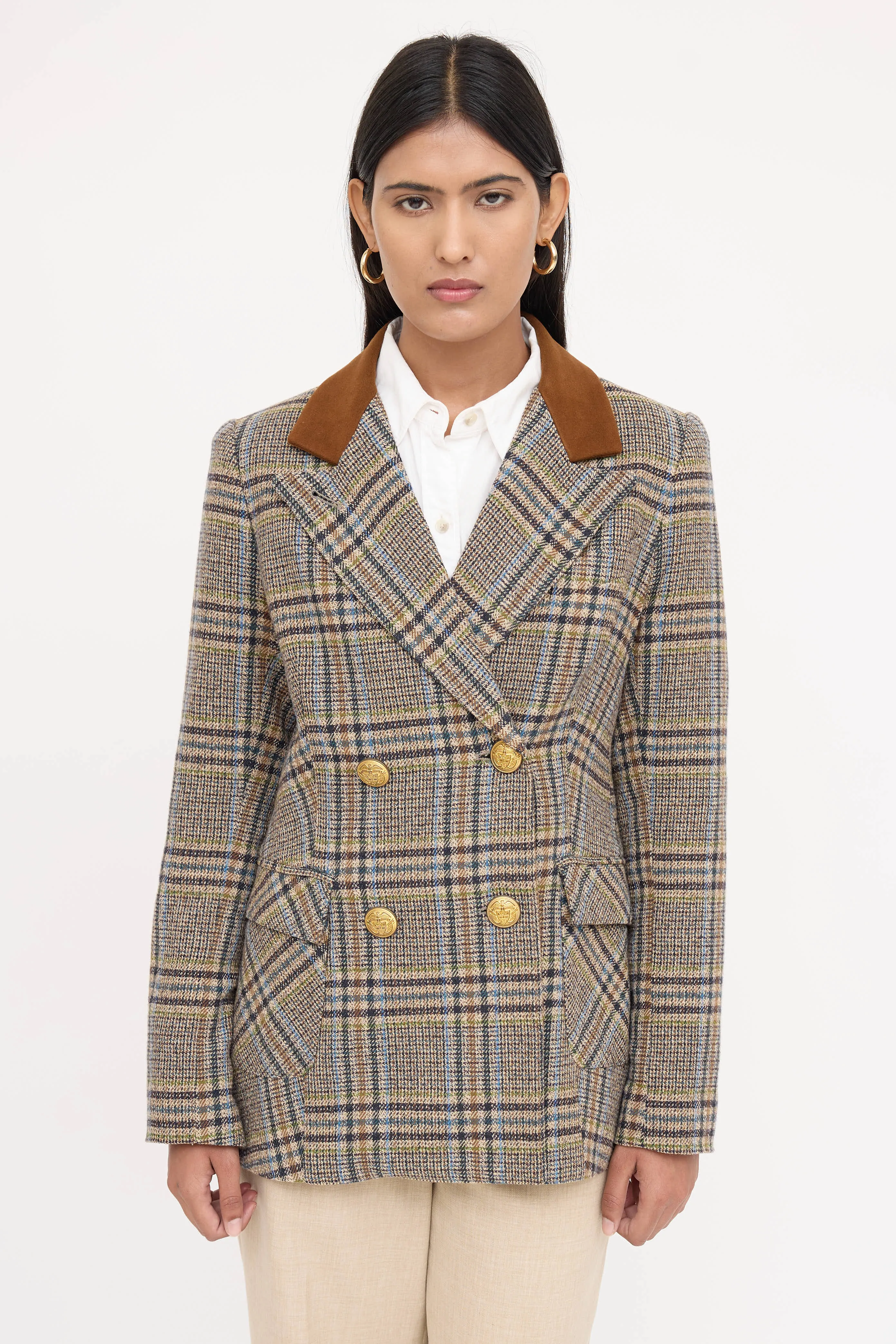 Wool Tweed Blazer sold by VSP Consignment