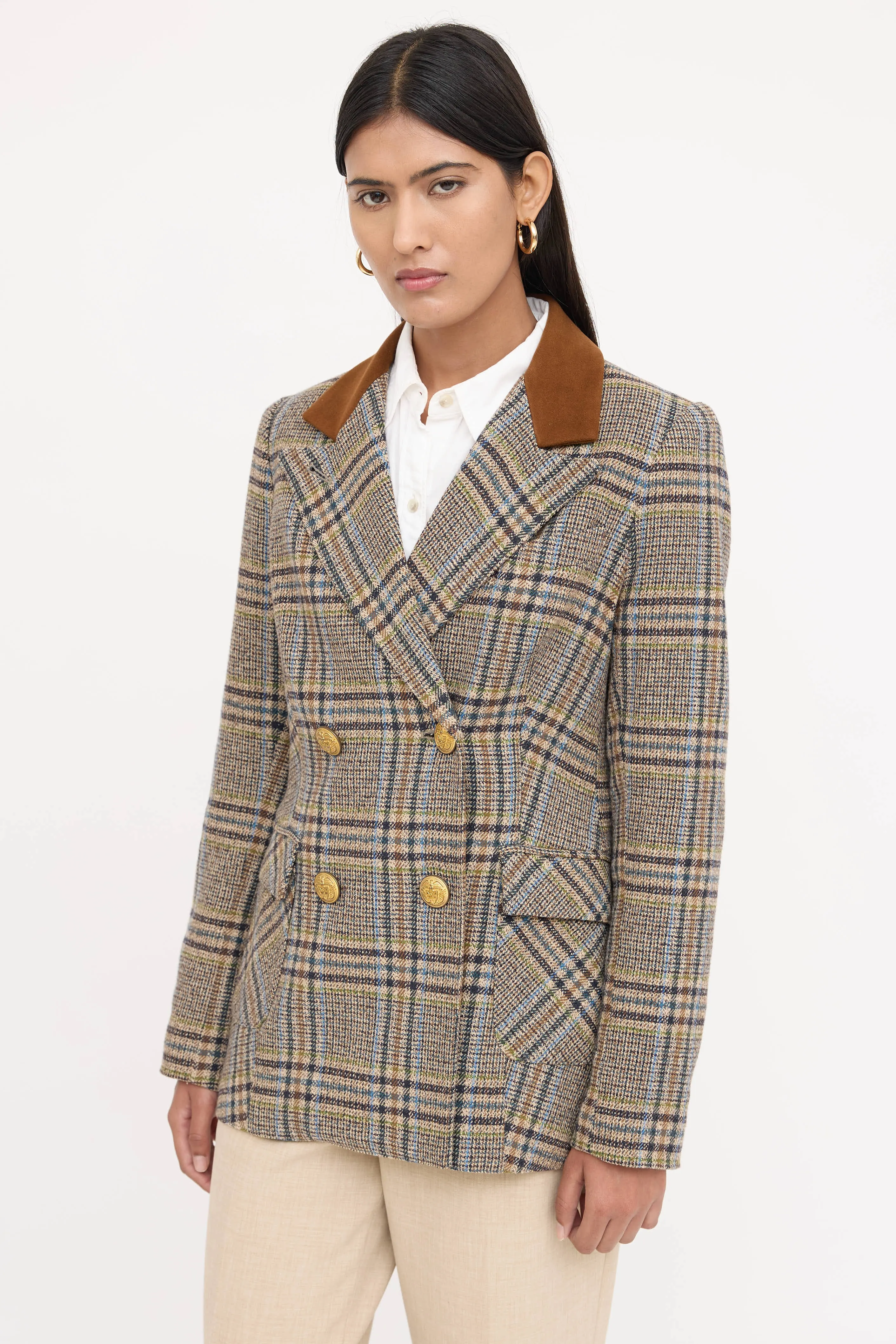 Wool Tweed Blazer sold by VSP Consignment product image thumbnail 3