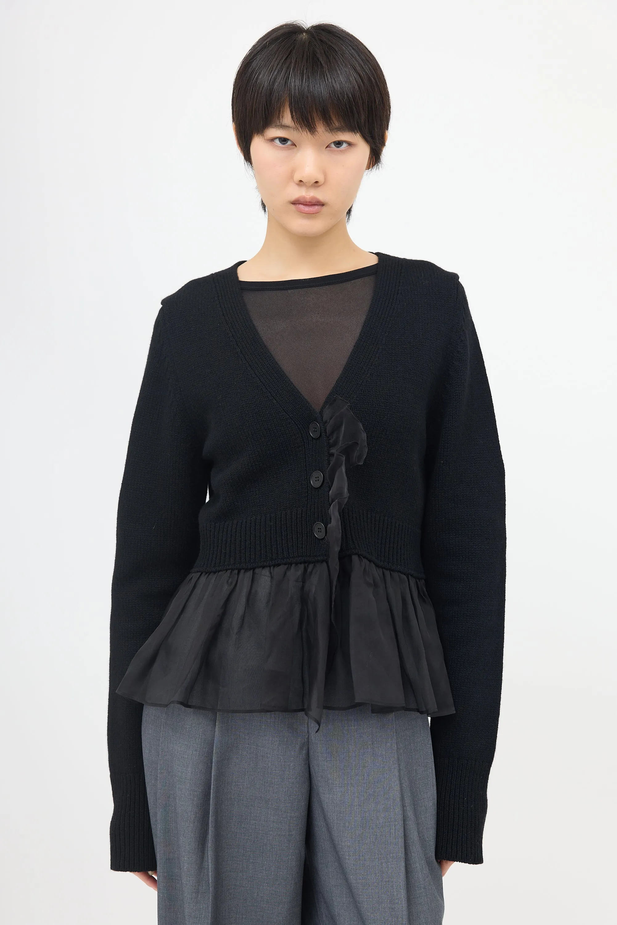 Cashmere Phlox Cardigan sold by VSP Consignment