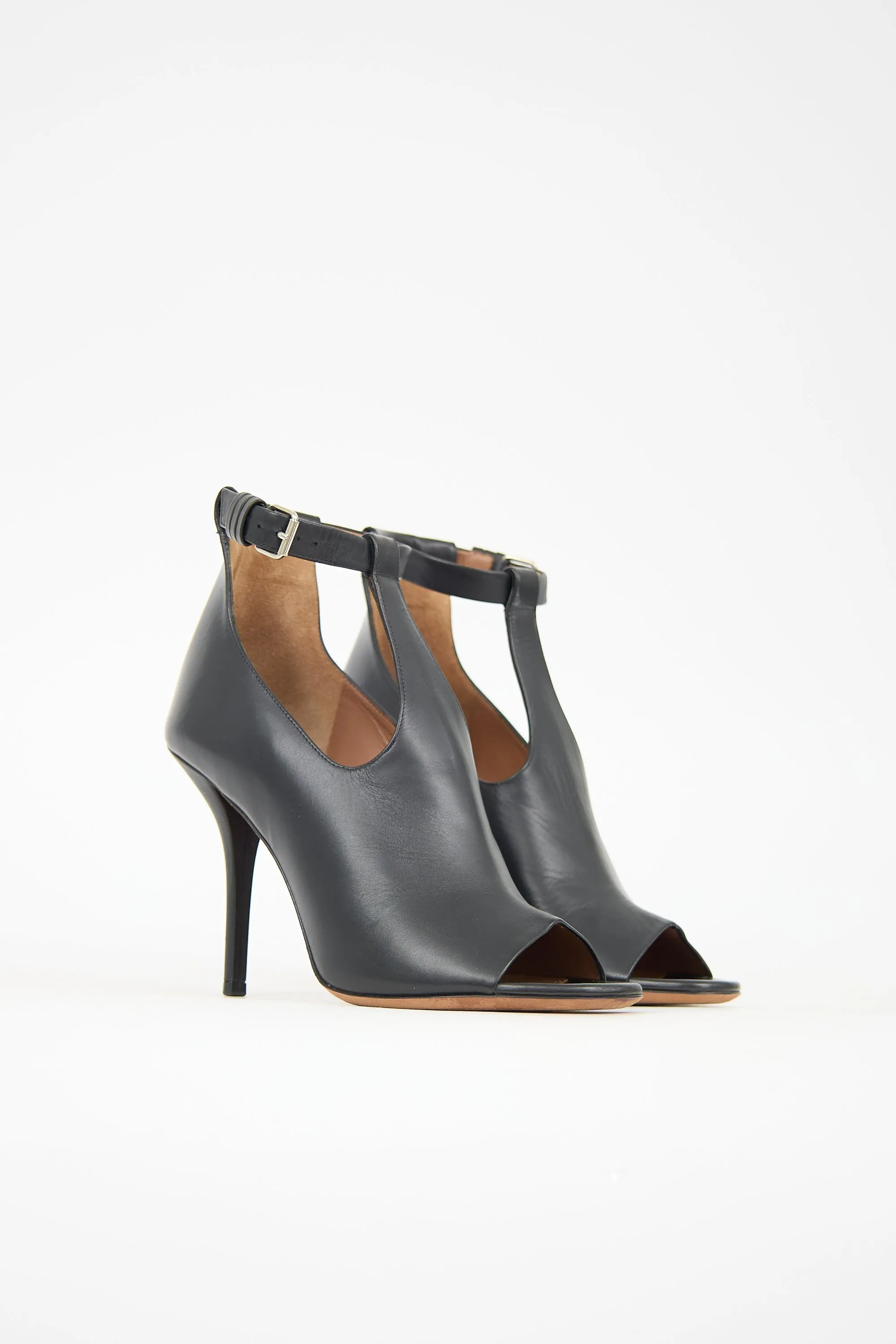 Leather Cutout Boot sold by VSP Consignment product image thumbnail 2